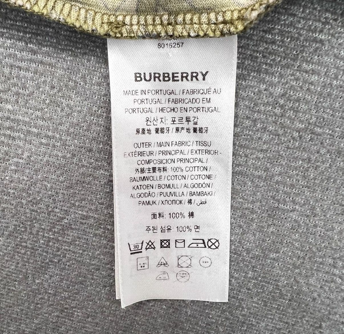 Burberry Burberry TB Monogram All-Over Print Short Sleeve T-Shirt Size US XXS / EU 40 - 5 Thumbnail