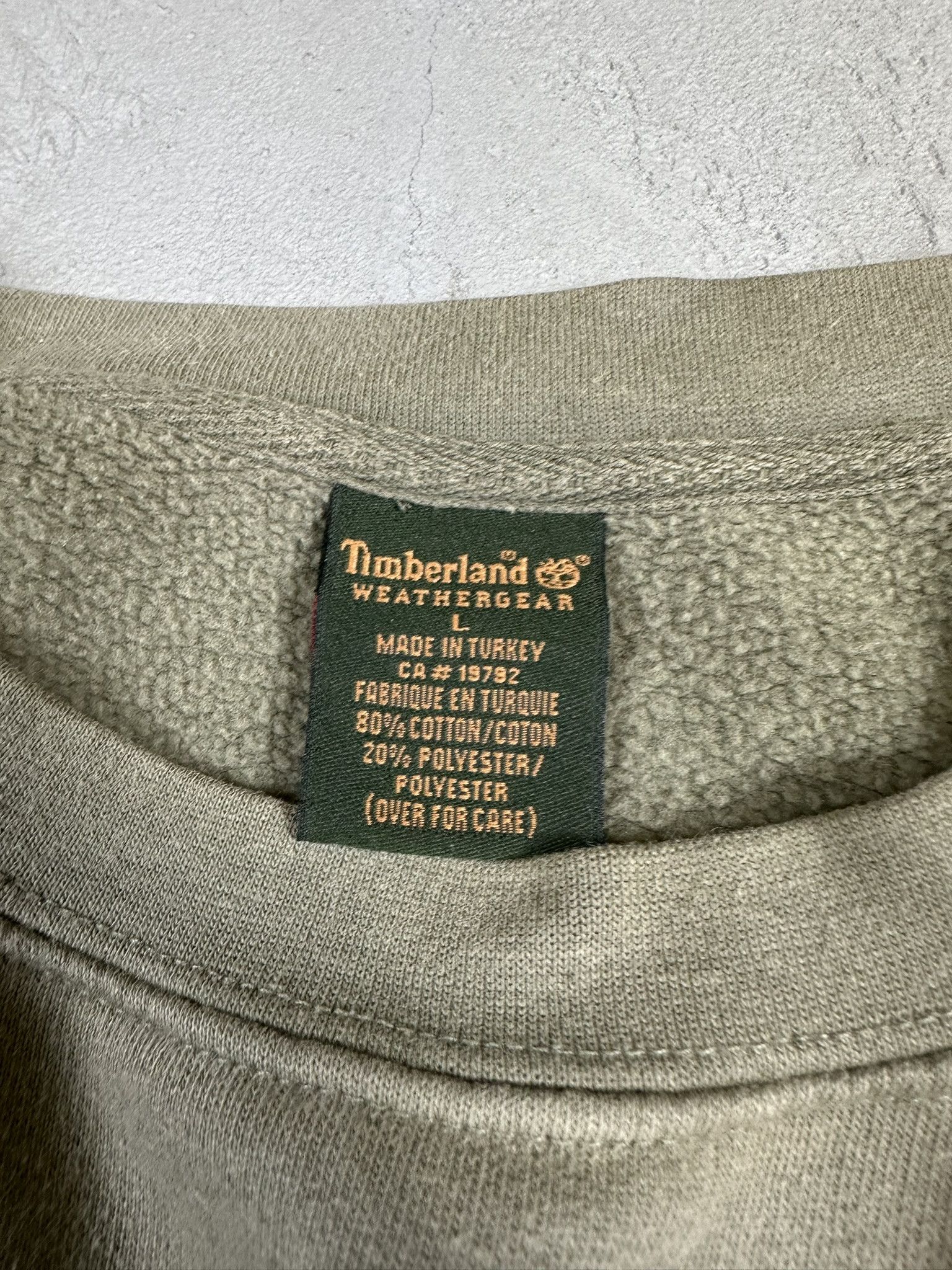 Timberland Vintage Y2k Timberland Boxy Oversized Spellout Sweatshirt Size US L / EU 52-54 / 3 - 13 Thumbnail