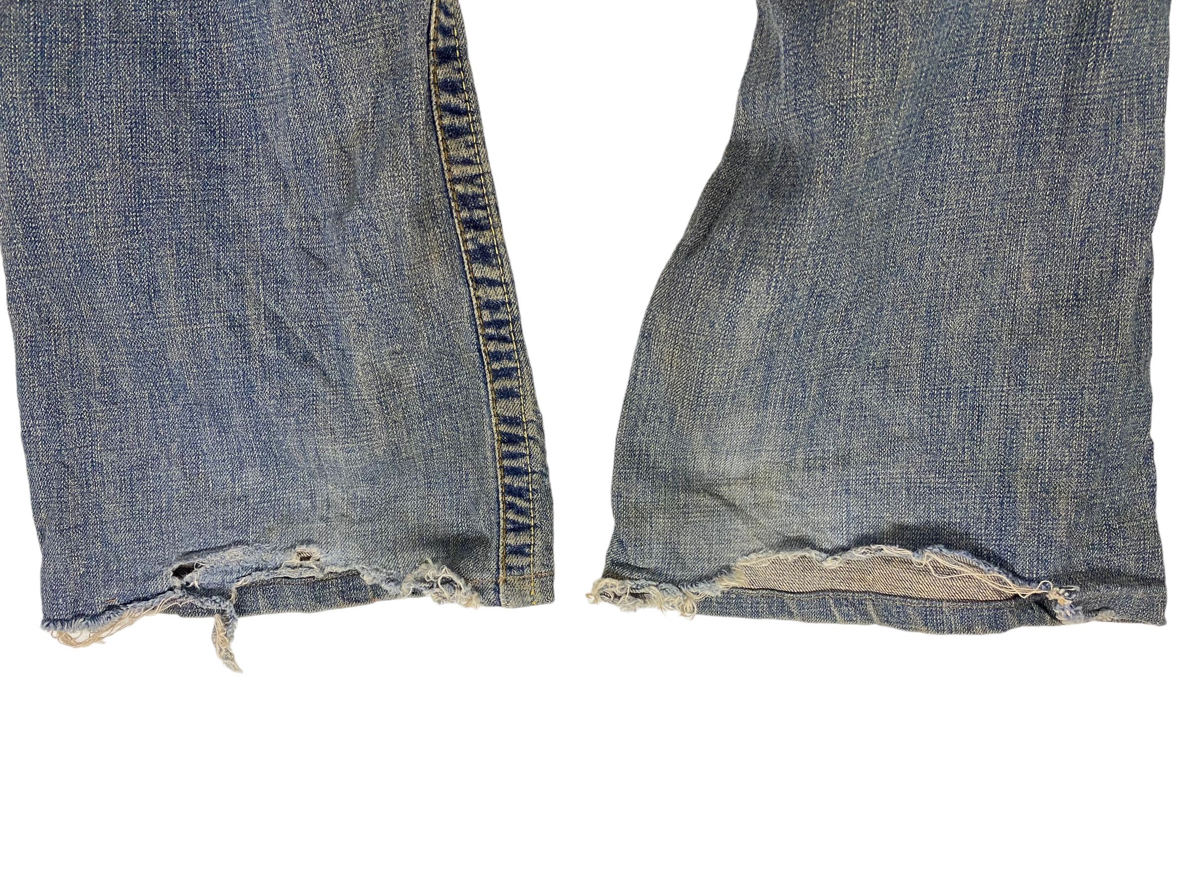 Japanese Brand × Vanquish Vanquish distressed low rise flare jeans Size US 34 / EU 50 - 7 Thumbnail