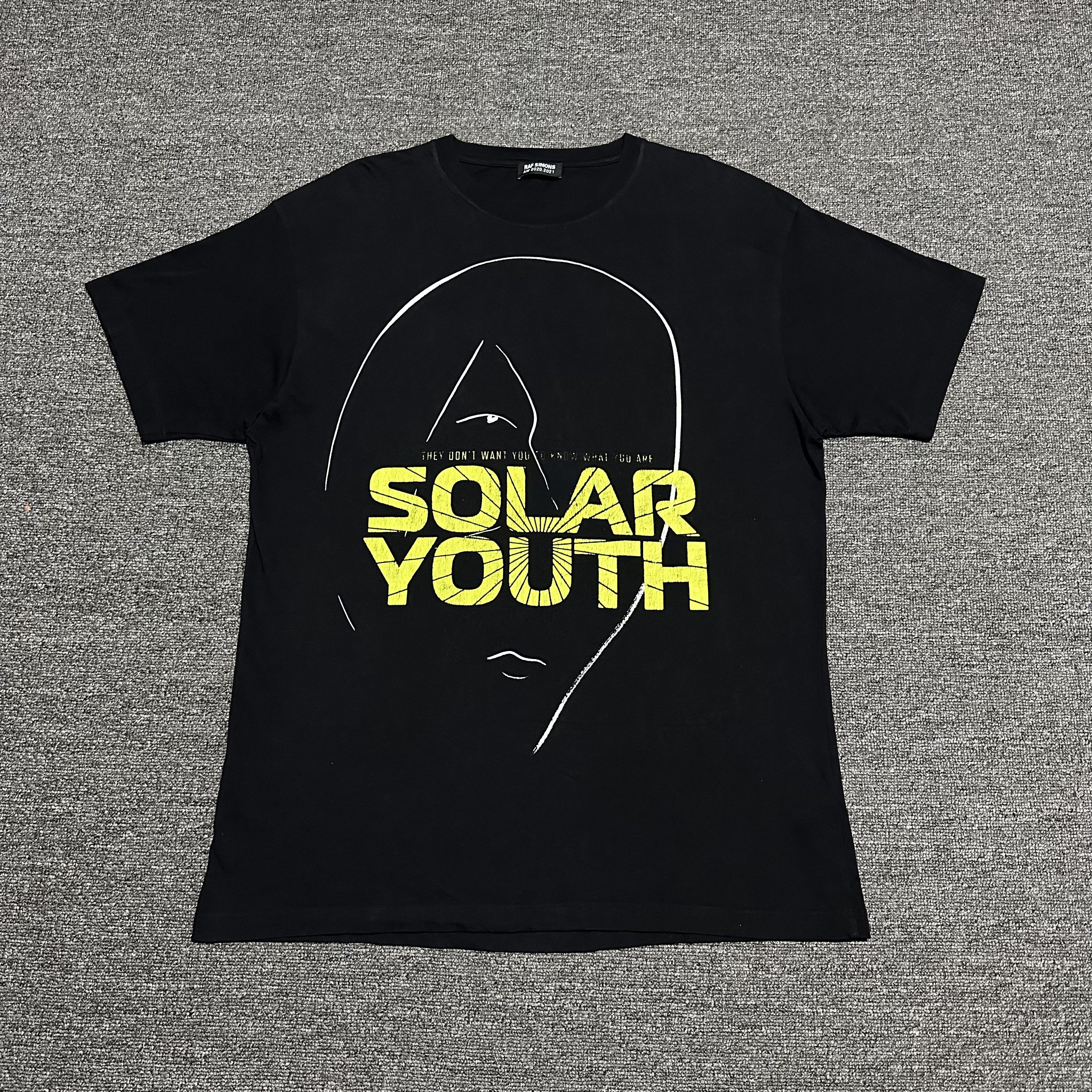 Raf Simons Raf Simons AW 20 Solar Youth Tee Size US S / EU 44-46 / 1 - 1 Thumbnail