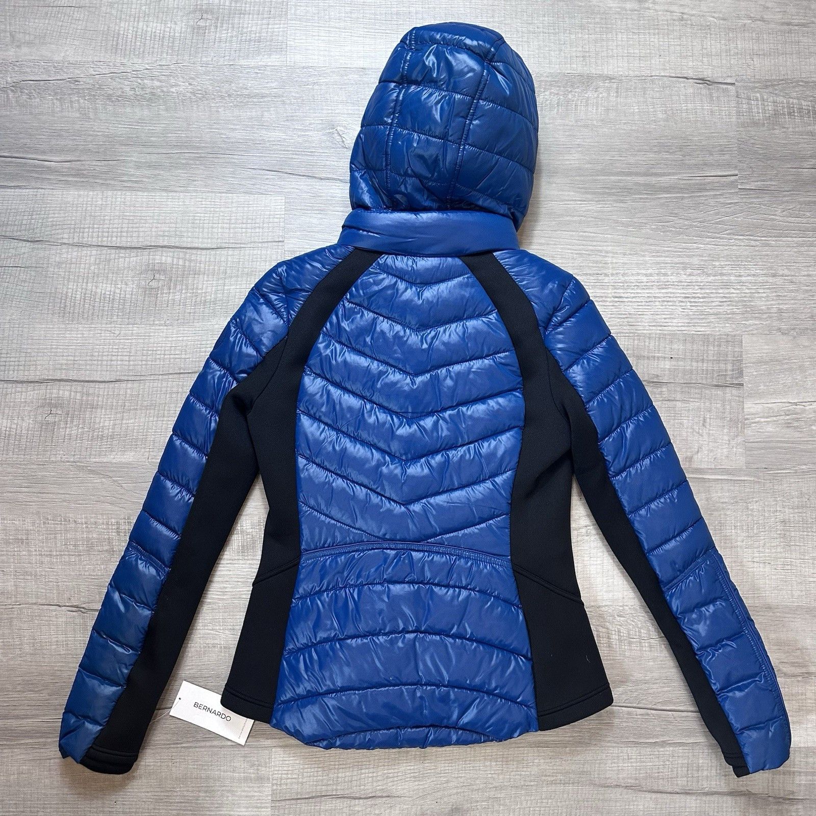 Other Bernardo Super Swift Puffer Coat Womens Sz XS Hooded Pockets Size XS / US 0-2 / IT 36-38 - 8 Thumbnail