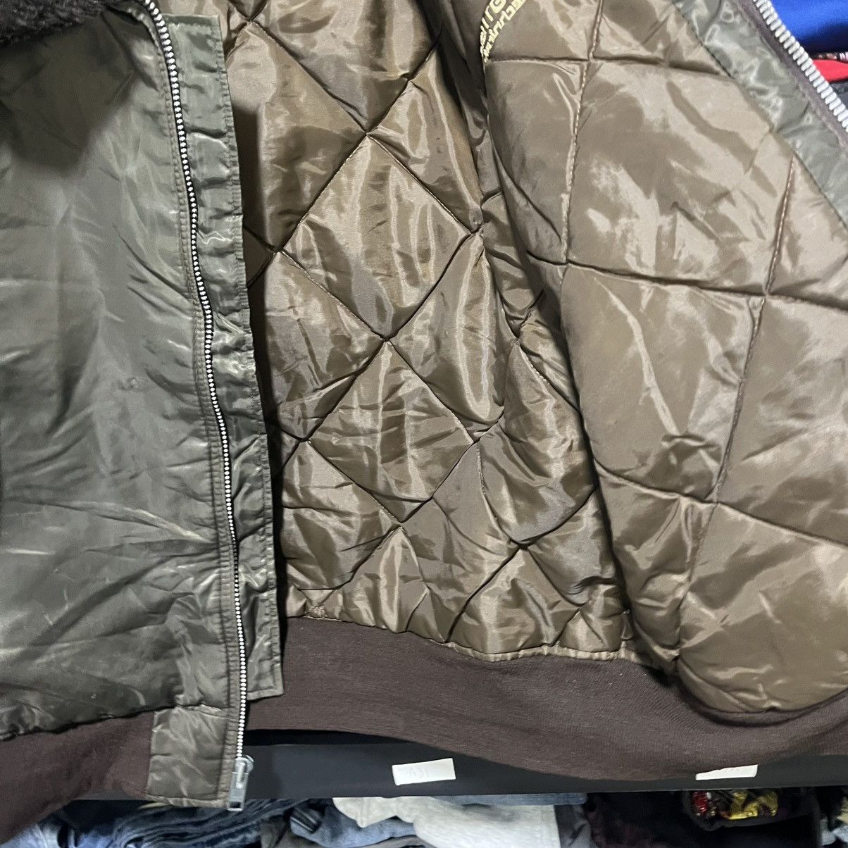 Vintage Vintage 70s Timber King Bomber Flight Jacket Faux Fur Large Size US L / EU 52-54 / 3 - 9 Thumbnail