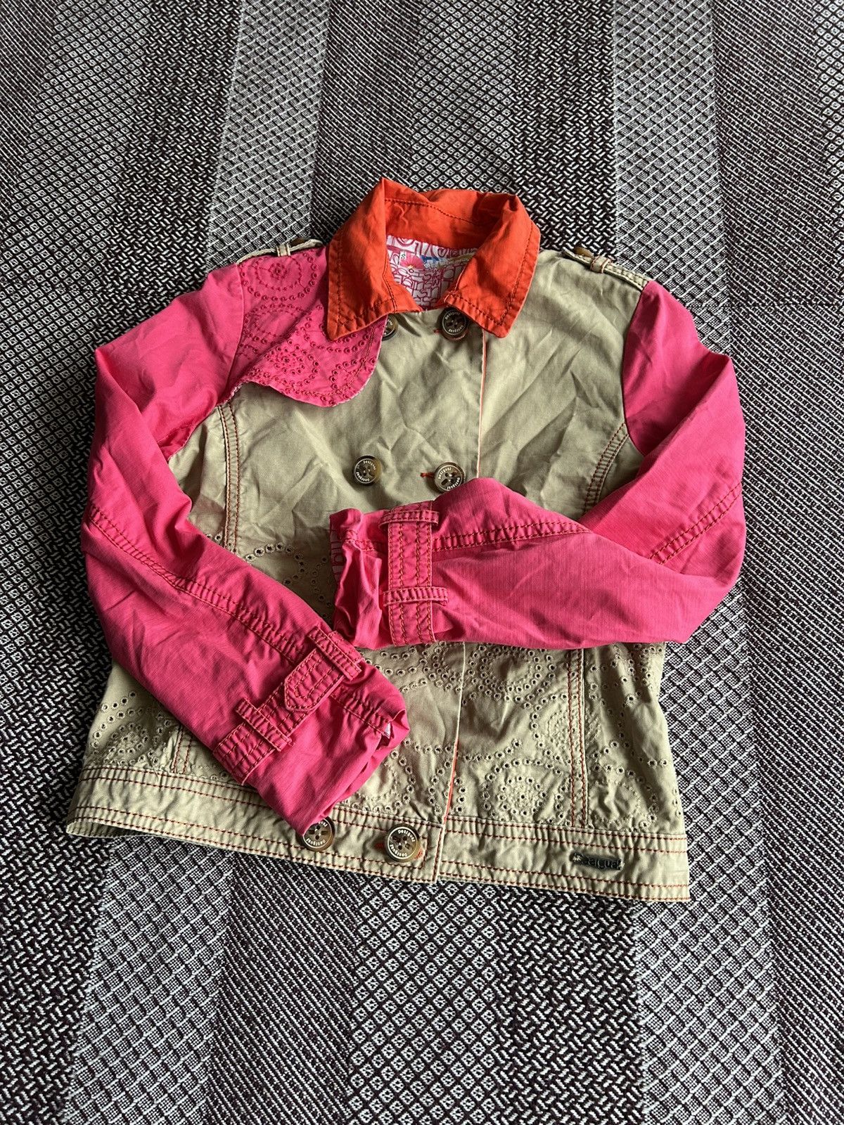 Desigual Vintage Desigual Women Jacket Size 42 Streetwear Solid Style Size M / US 6-8 / IT 42-44 - 12 Thumbnail