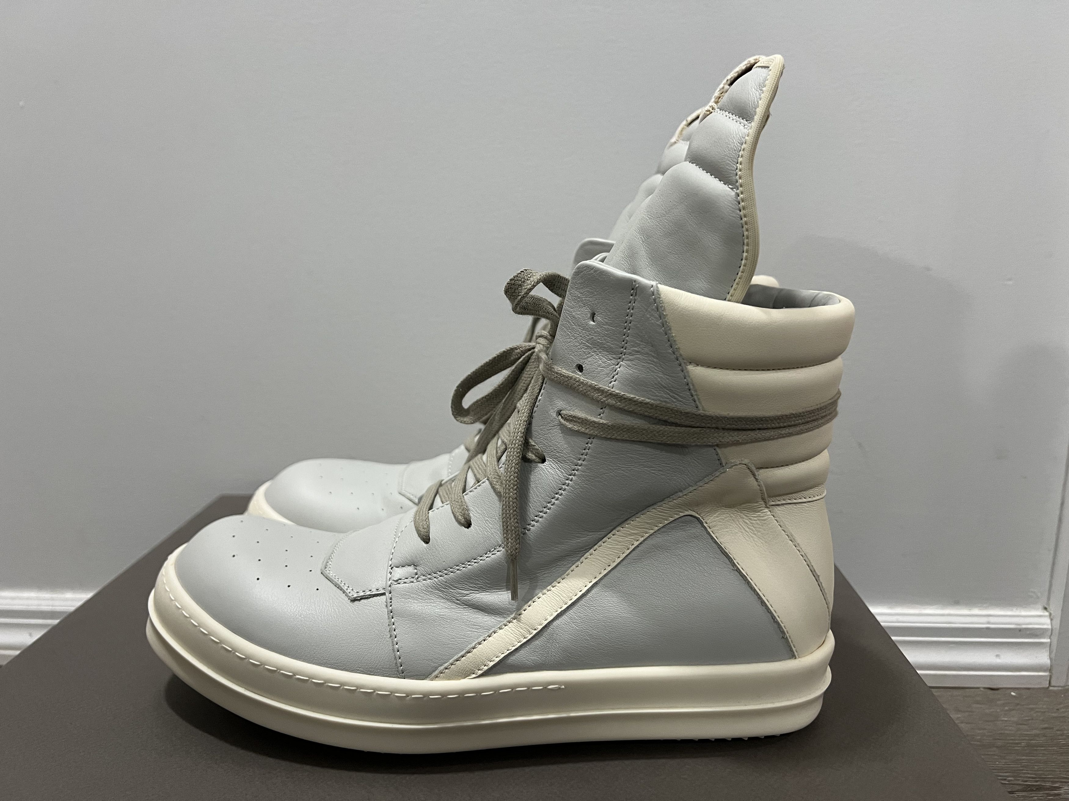 Rick Owens Rick Owens Oyster Geobasket Size US 10 / EU 43 - 1 Thumbnail