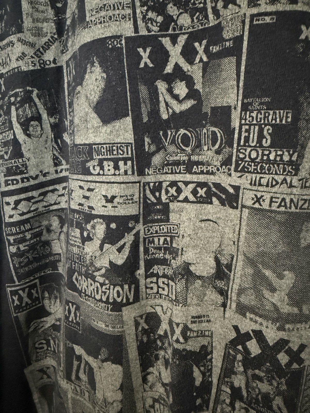 Vintage XxX FANZINE straight edge Size US XL / EU 56 / 4 - 5 Thumbnail