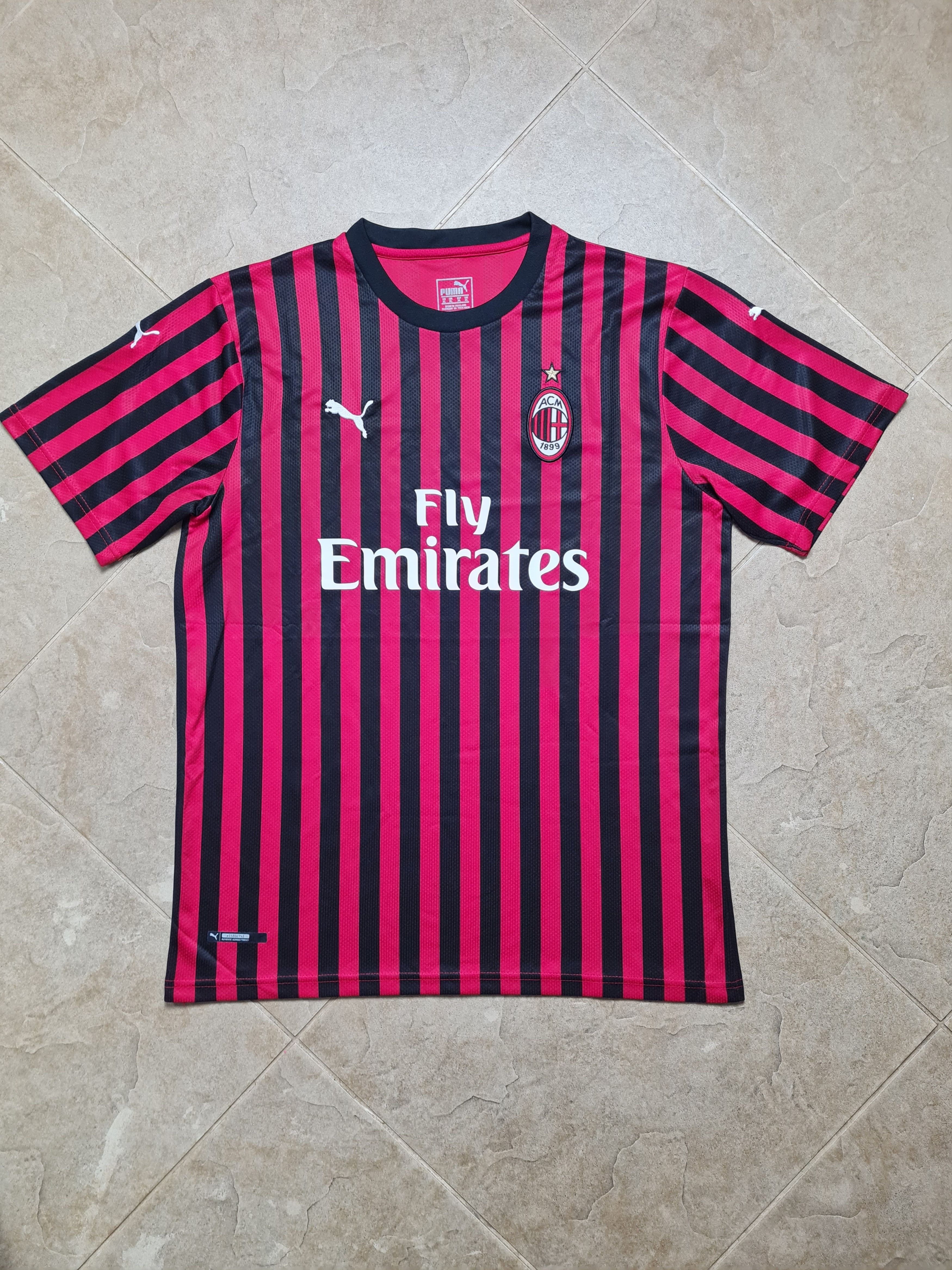 Puma MILAN 2019-2020 HOME FOOTBALL SHIRT PUMA 754419-06 Size US XL / EU 56 / 4 - 3 Thumbnail
