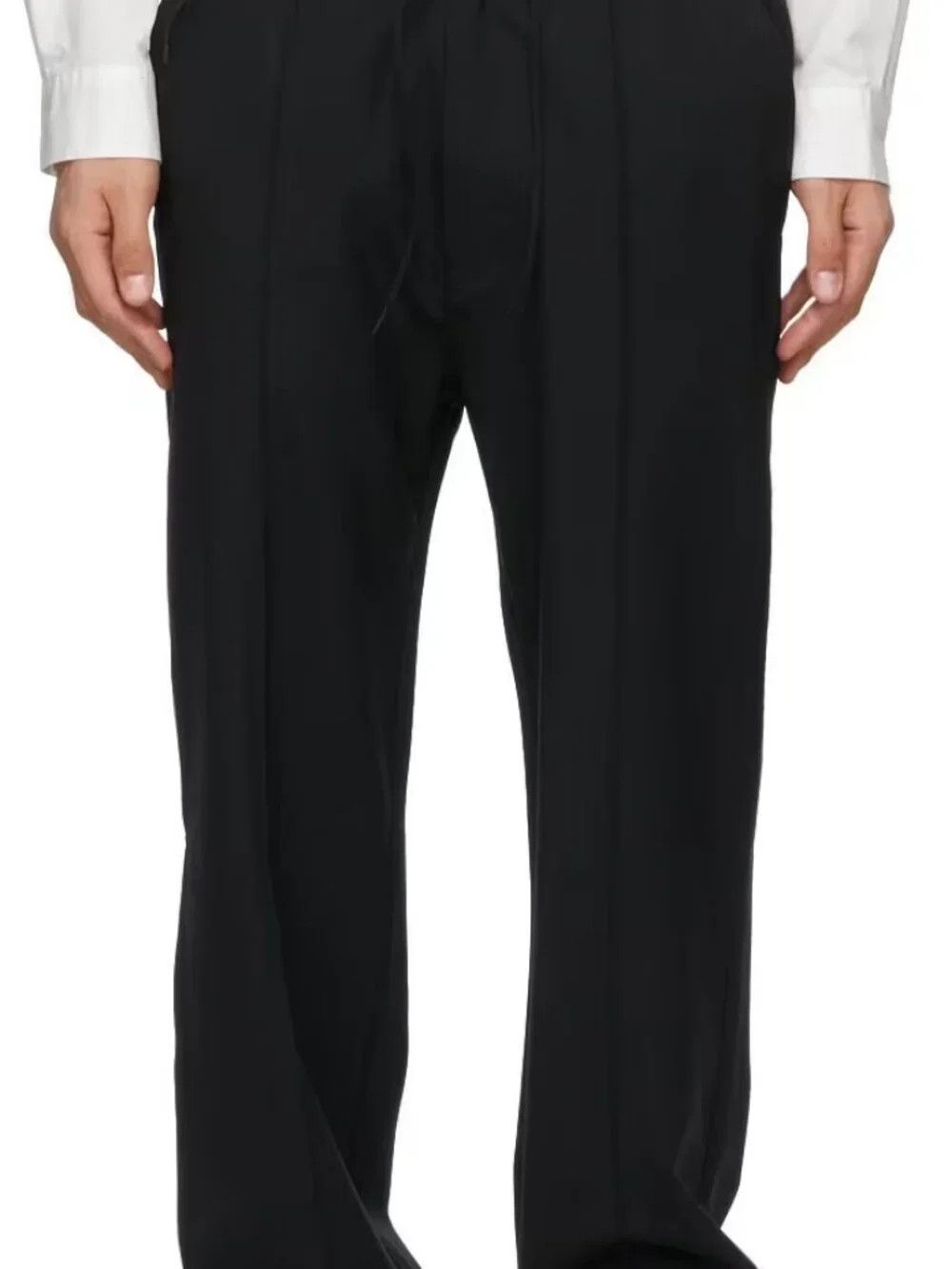 Y-3 Y3 stretch wool trousers Size US 35 - 5 Thumbnail