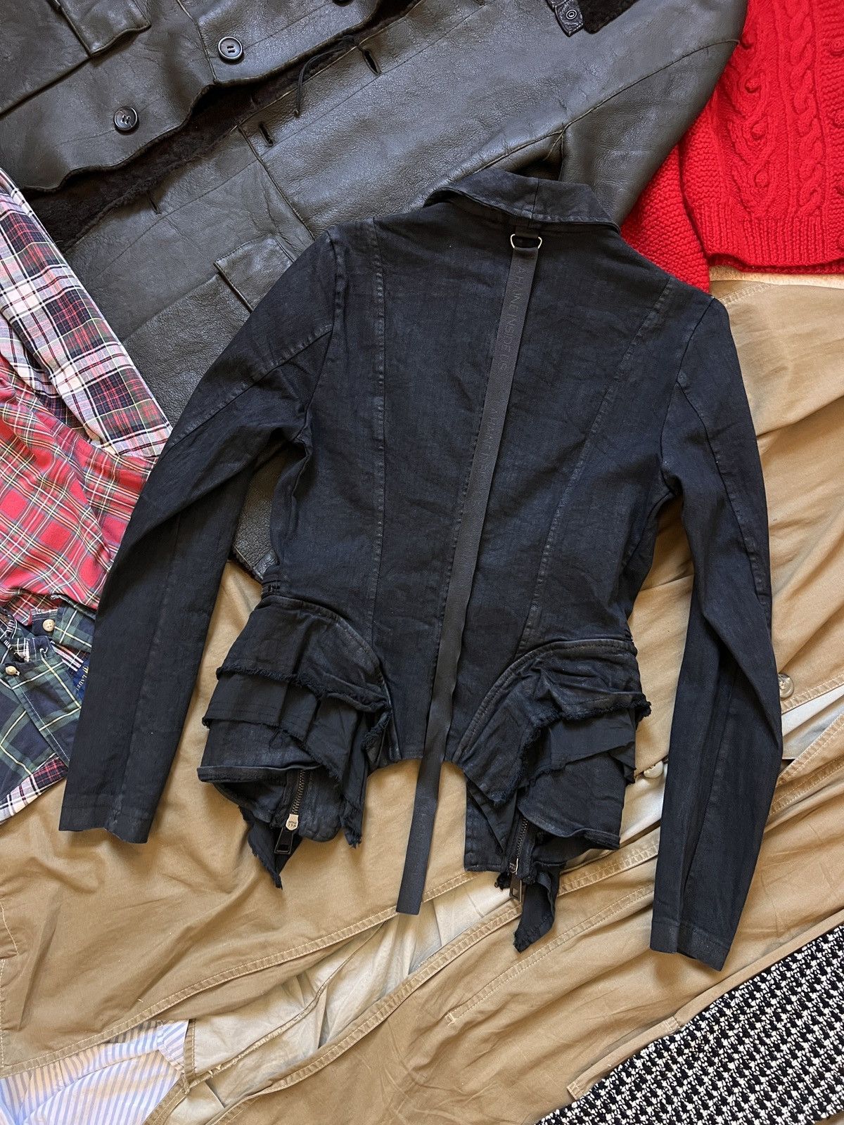 La Haine Inside Us La Heine Inside Us 4B Melodic Avant Garde Jacket Rick Owens Size XS / US 0-2 / IT 36-38 - 2 Thumbnail