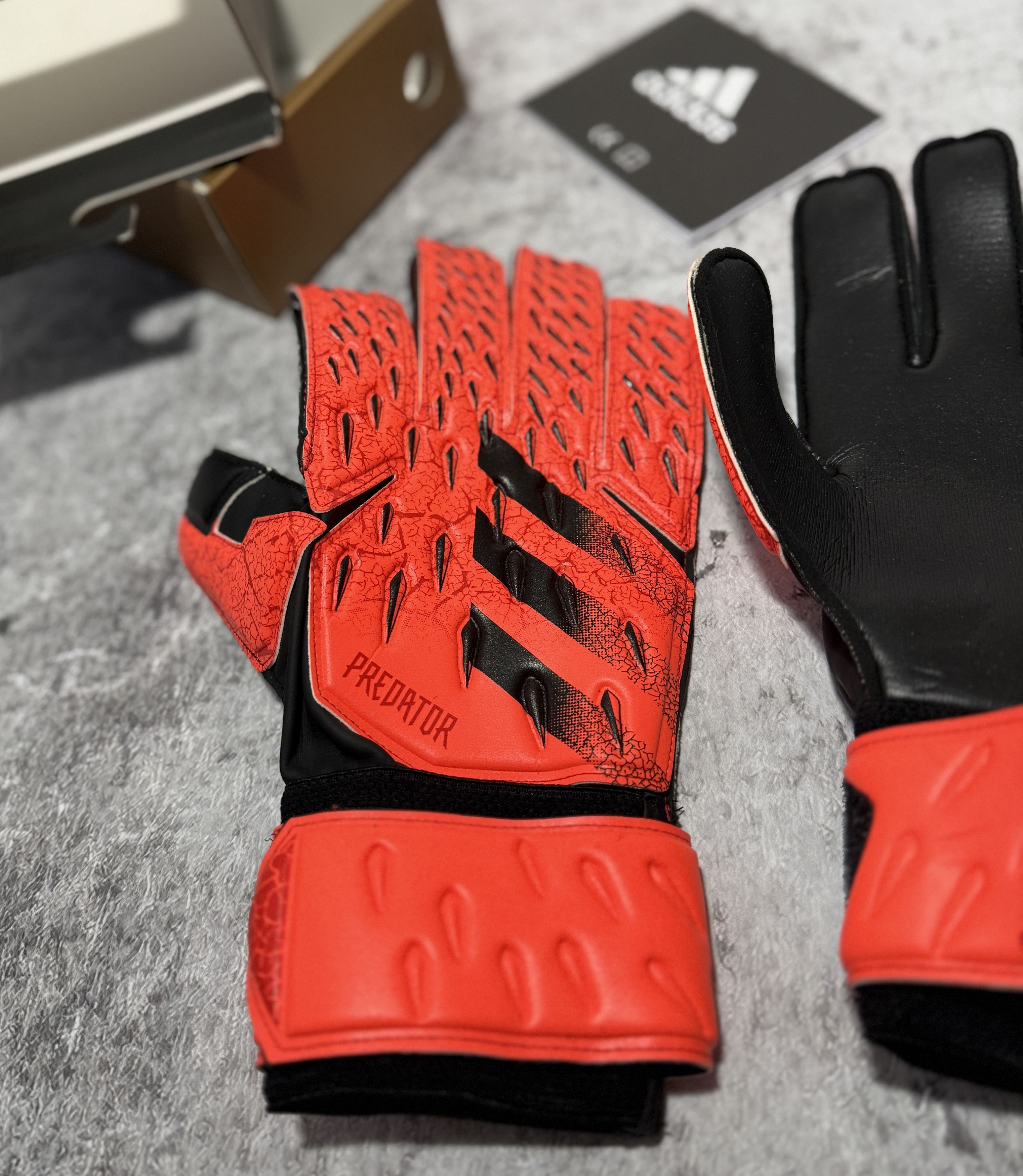 Adidas Adidas Predator GL Match GR1536 Positive Cut Soccer Gloves Size ONE SIZE - 4 Thumbnail