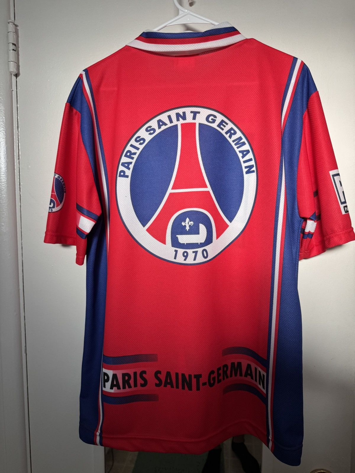 Other 1996-97 PSG Vintage Training Jersey XL Size US XL / EU 56 / 4 - 7 Thumbnail