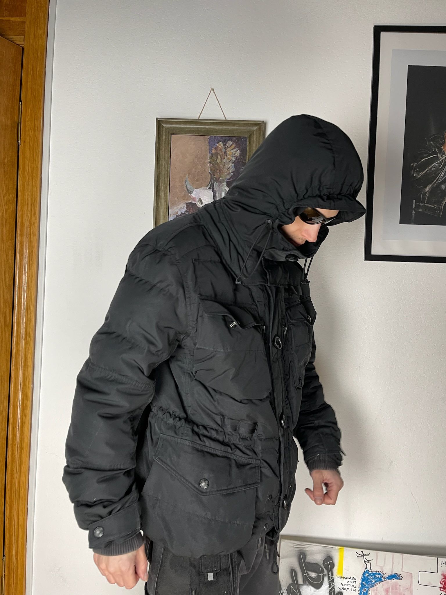 Polo Ralph Lauren Vintage Polo Ralph Lauren Puffer Down Hood utility Jacket RL Size US XL / EU 56 / 4 - 14 Thumbnail