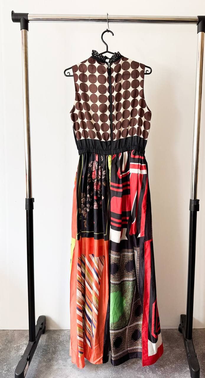 Dolce & Gabbana × Vintage D&G Dolce & Gabbana Vintage Leopard Maxi Dress Size M / US 6-8 / IT 42-44 - 11 Thumbnail