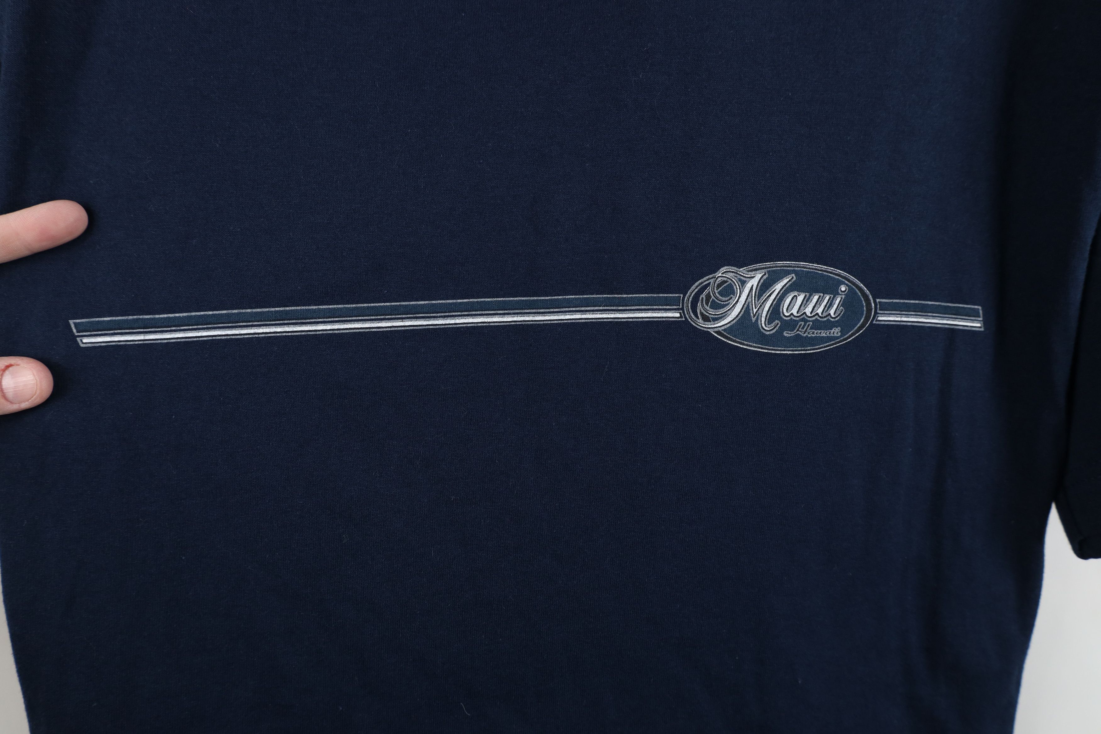 Vintage Deadstock Vintage Y2K Streetwear Maui Hawaii Surf T-Shirt Size US L / EU 52-54 / 3 - 4 Thumbnail