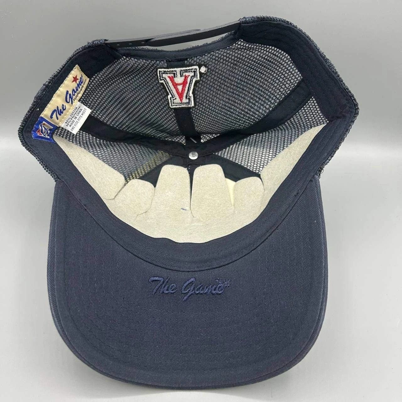 The Game Vintage Arizona Wildcats Trucker Hat Men NCAA Snap Back Size ONE SIZE - 2 Thumbnail