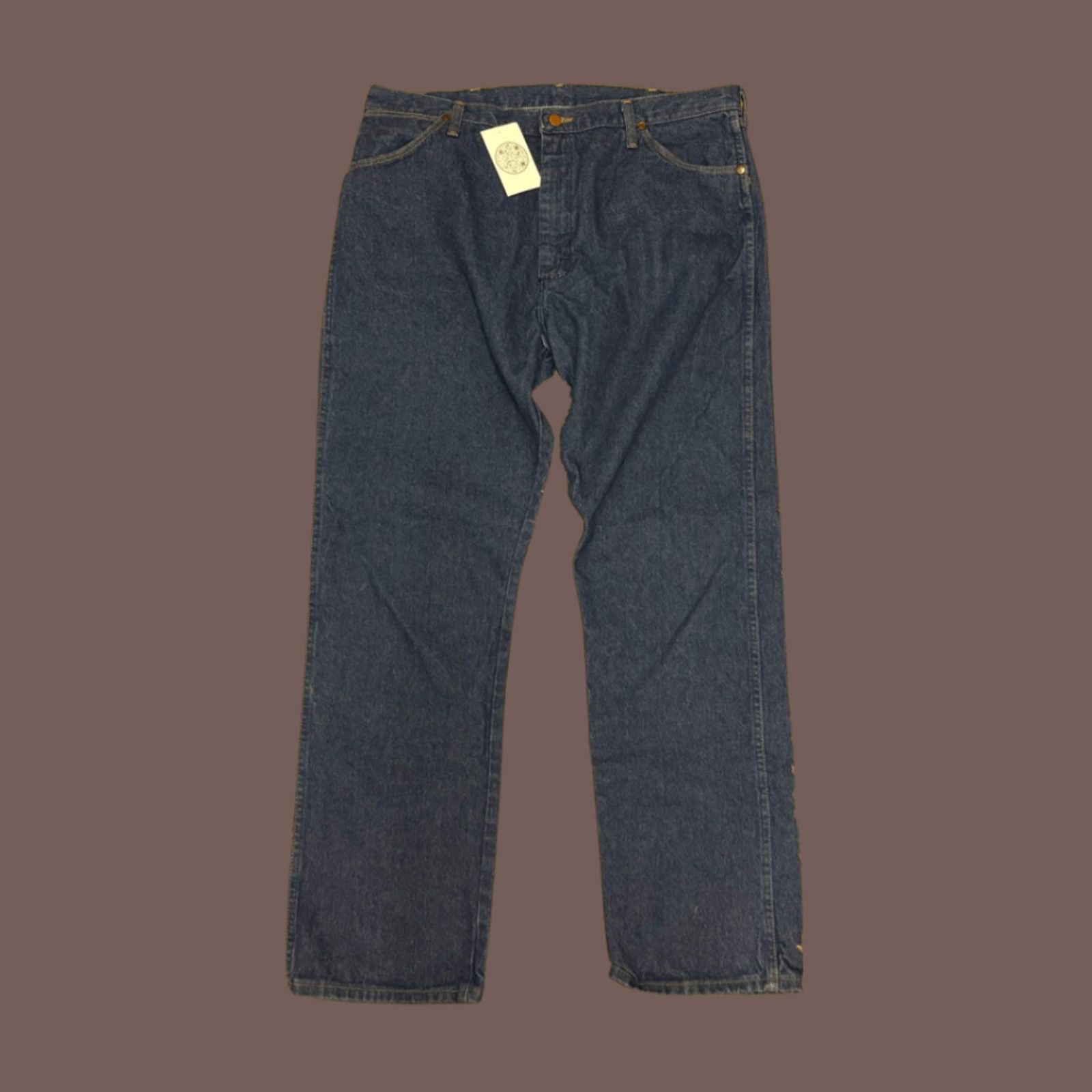 Vintage × Wrangler VTG Relaxed Jeans | Wrangler Dark Wash USA | Workwear Fit Size US 38 / EU 54 - 1 Thumbnail