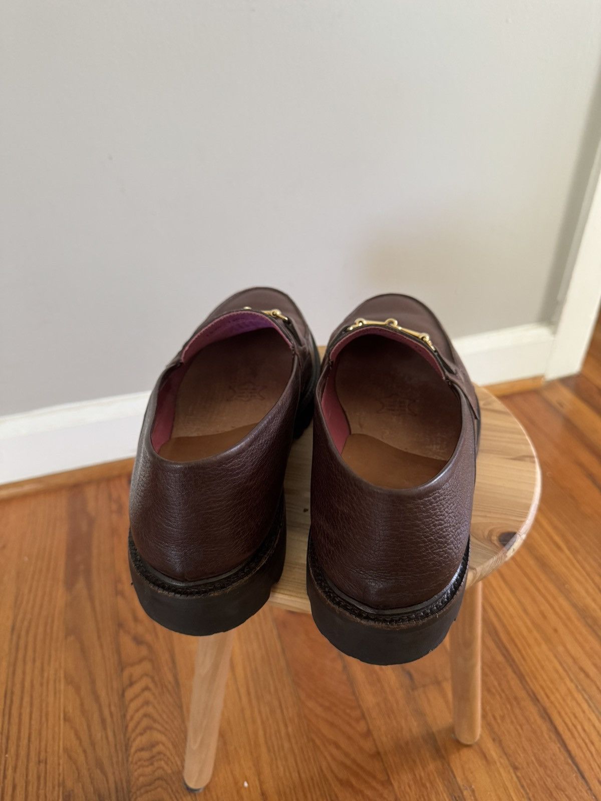 Blackstock & Weber Blackstock & Weber Mason Horse Bit Loafers (Chocolate) Size US 13 / EU 46 - 3 Thumbnail