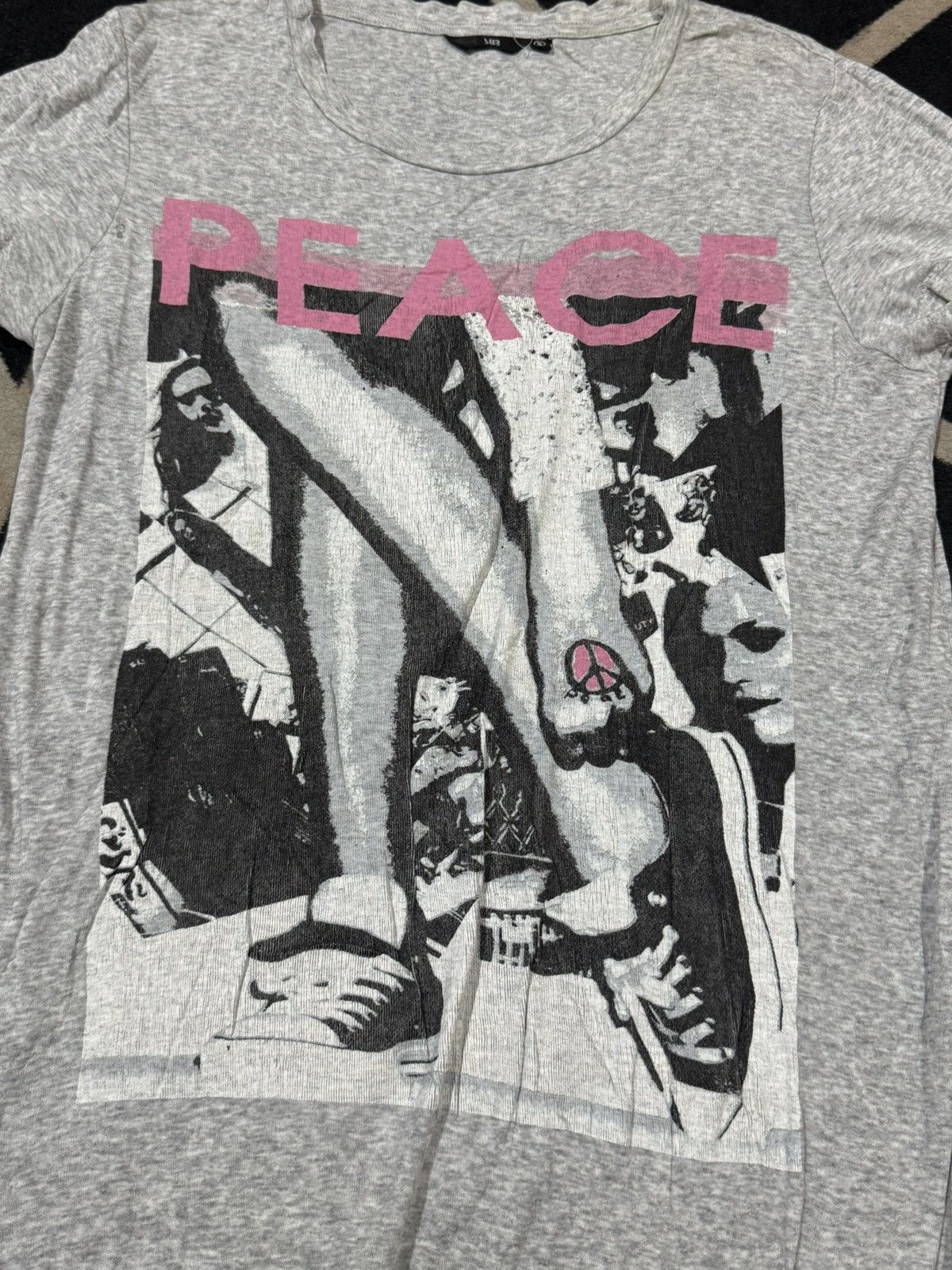 Hysteric Glamour Peace distressed tshirts punk styled seditionaries Size US S / EU 44-46 / 1 - 2 Thumbnail