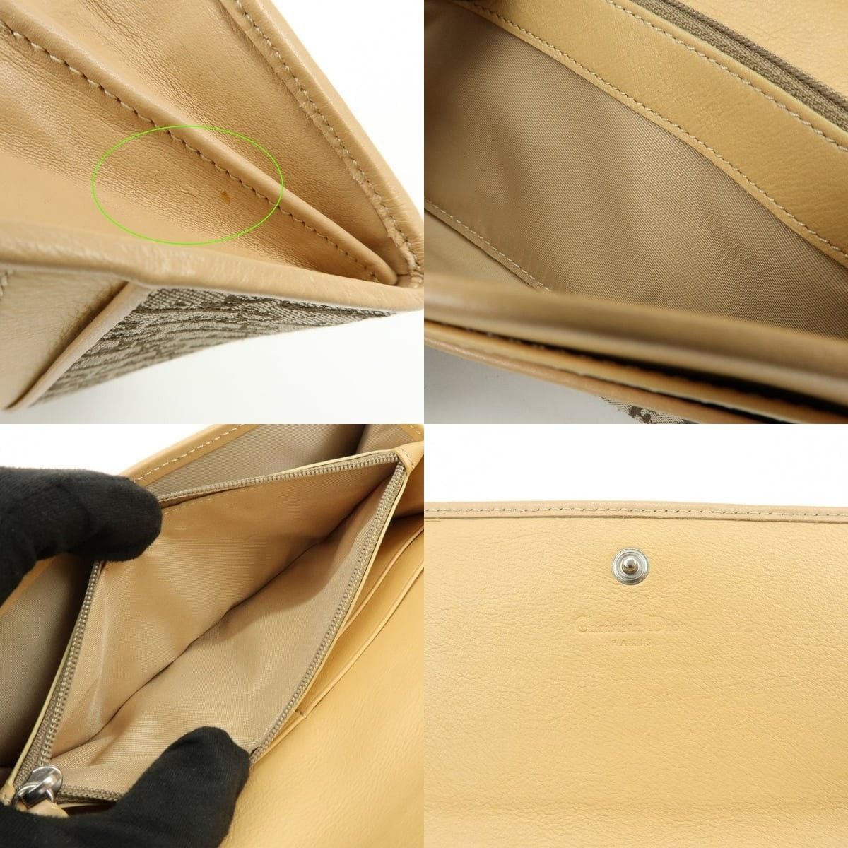 Christian Dior Monsieur Christian Dior Trotter Oblique Wallet Brown Size ONE SIZE - 7 Thumbnail