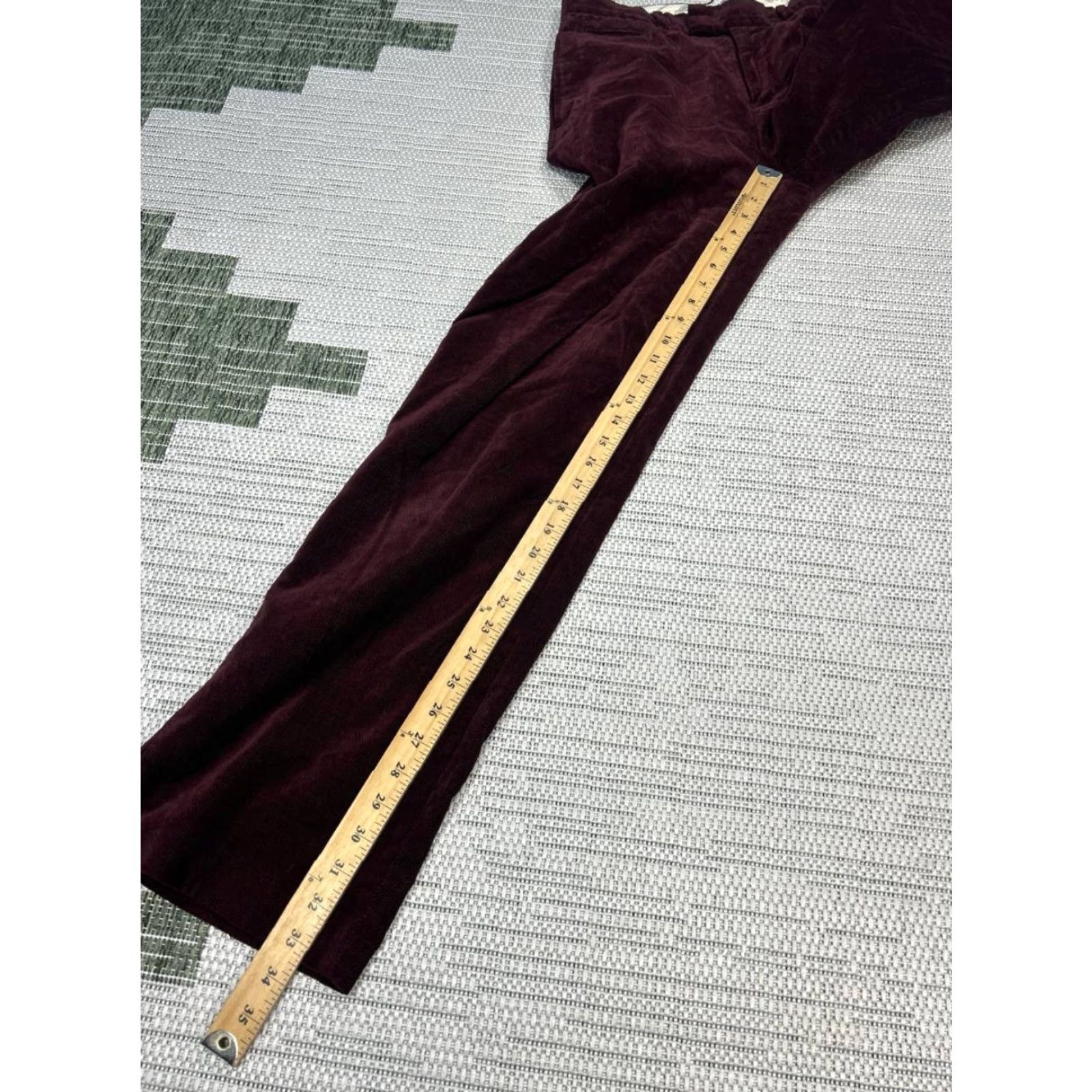Uniqlo Uniqlo Ines De La Fressange Paris Corduroy Pants Red Mens 30 Cotton Mid Rise Size US 30 / EU 46 - 4 Thumbnail