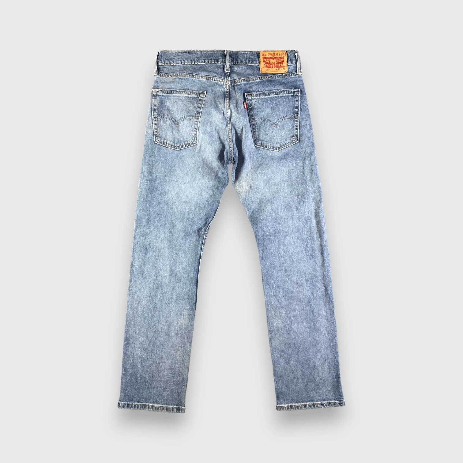 Levi's Vintage Blue Wash Levis 513 Jeans-J3510 Size 32" / US 10 / IT 46 - 2 Thumbnail