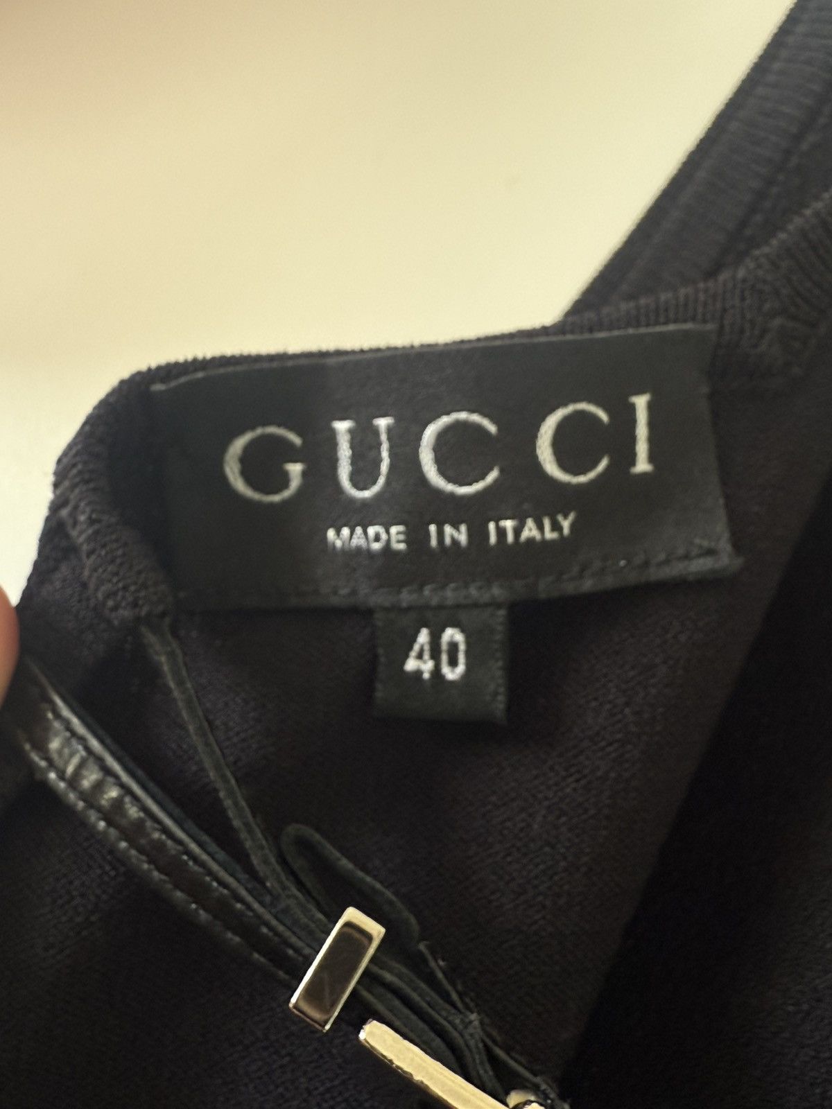 Gucci Gucci by Tom Ford 1998 Black Bodycon Dress Size S / US 4 / IT 40 - 7 Thumbnail