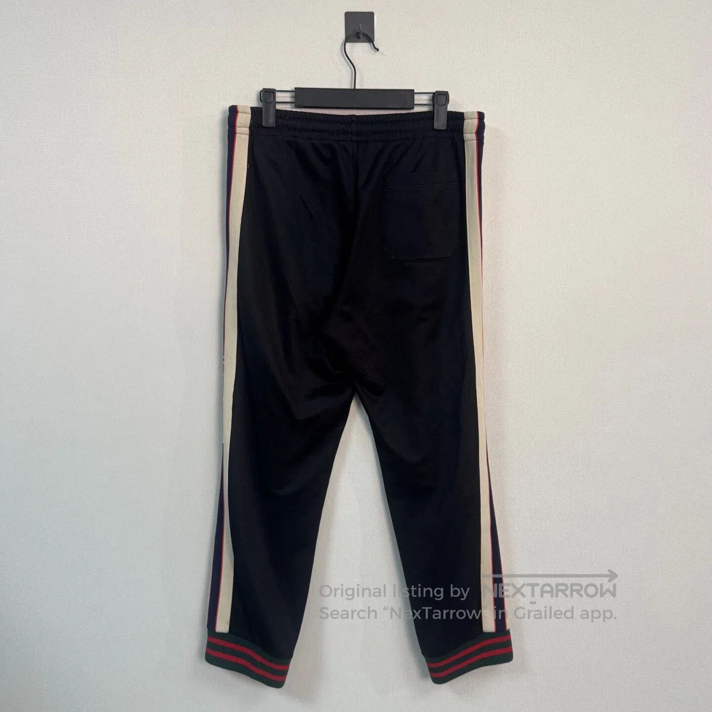 Gucci gucci classic black logo side pants. Size US 26 / EU 42 - 2 Thumbnail