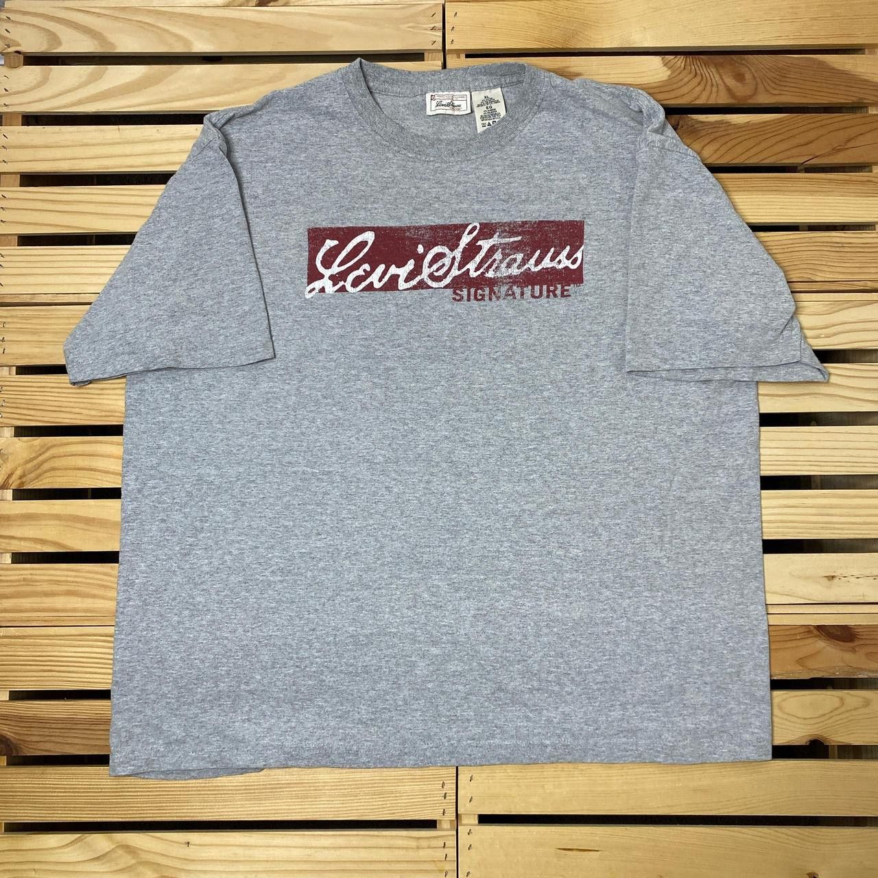 Levi's Vintage Levi's Strauss Gray Tee Size XL Size US XL / EU 56 / 4 - 1 Thumbnail