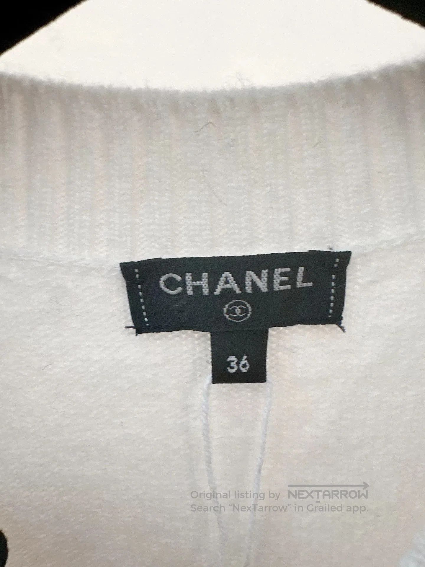 Chanel CHANEL 21AW Castle Wing Cashmere Sweater. Size US S / EU 44-46 / 1 - 3 Thumbnail