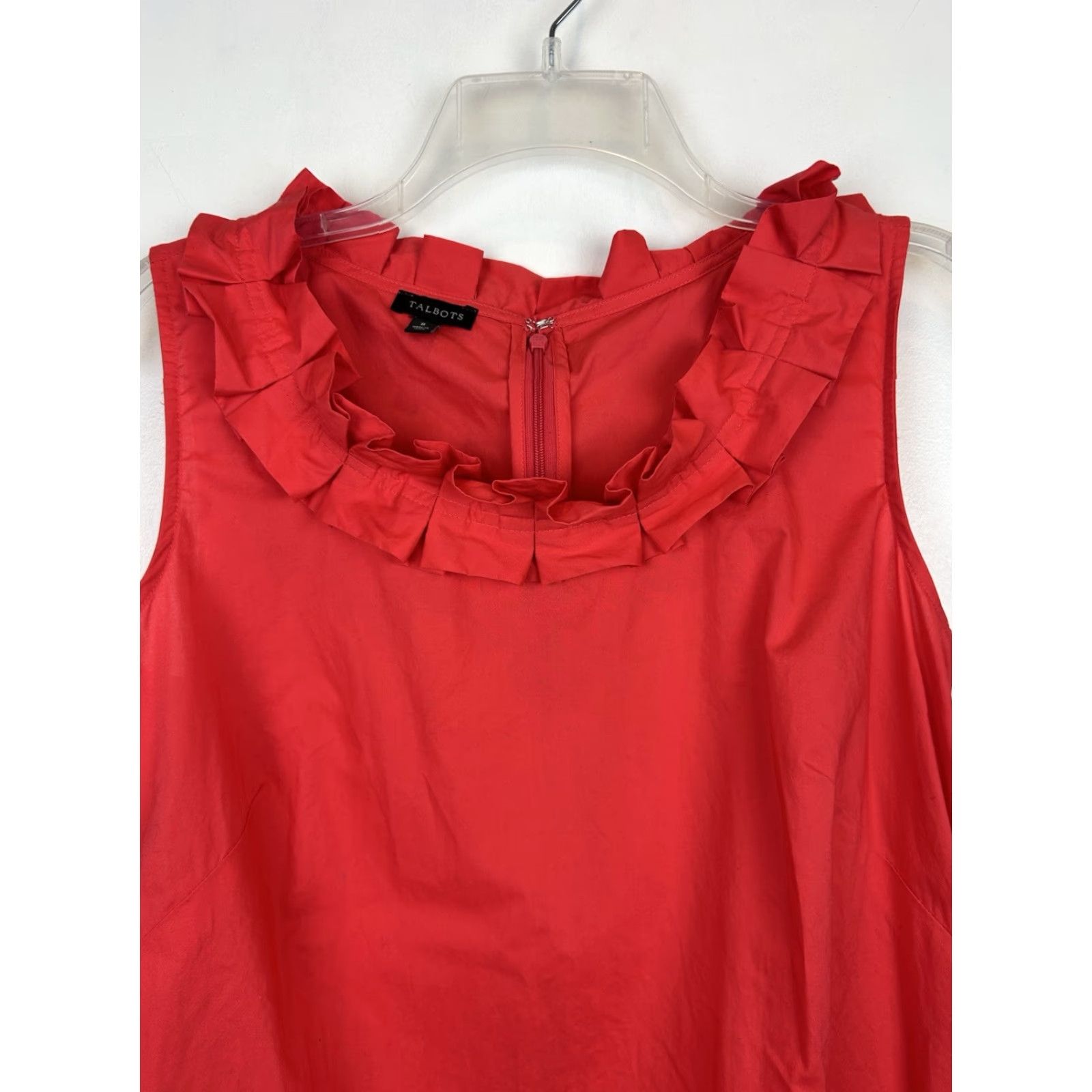 **Red Floral Cotton Embroidered Talbots Women's Shift Dress Size 8** User: **Red Floral Cotton Embroidered Talbots Women's Shift Dress Size 8**