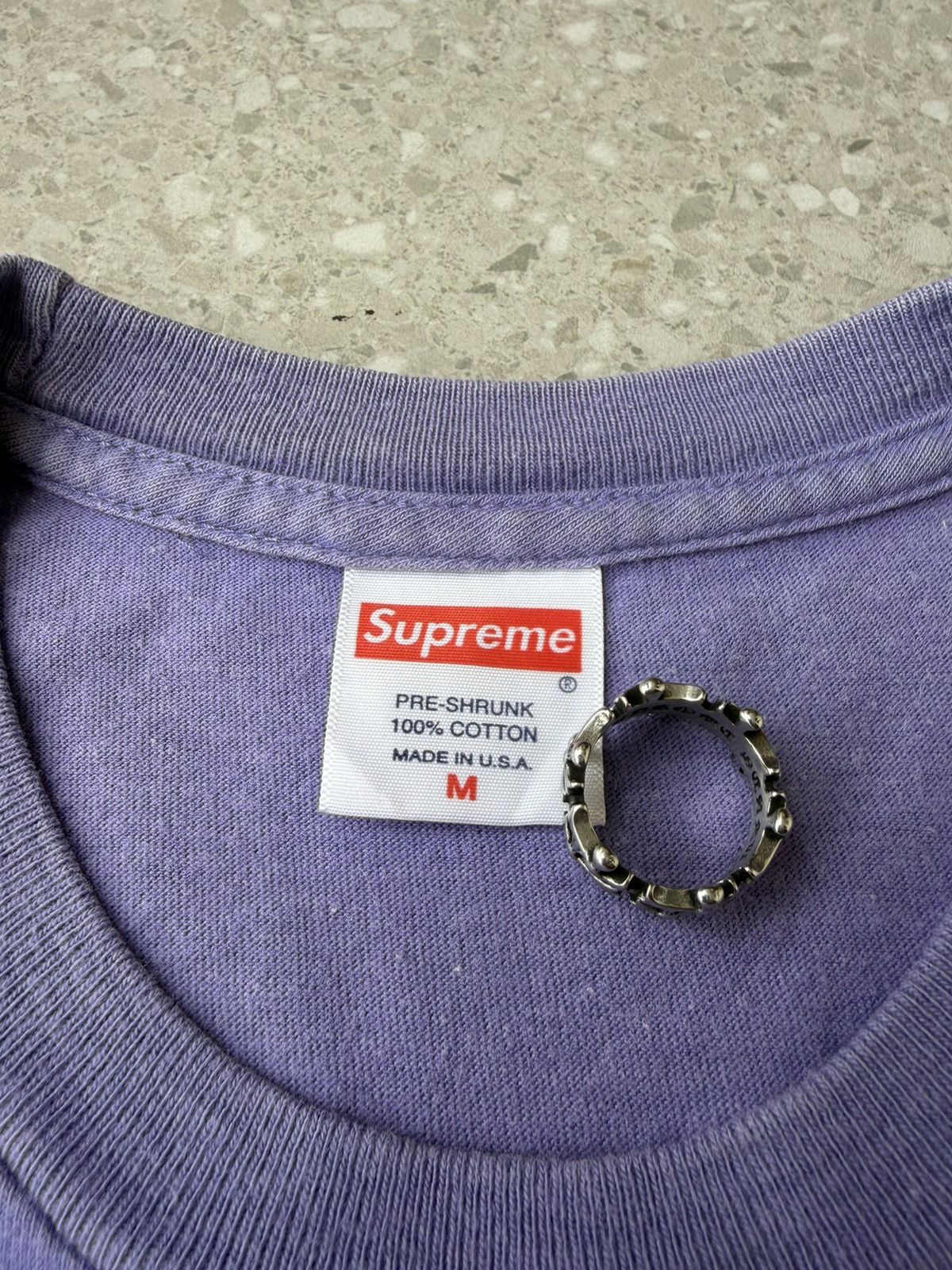 Supreme 2015 supreme ET tee purple extra terrestrial RARE movie Size US M / EU 48-50 / 2 - 4 Thumbnail