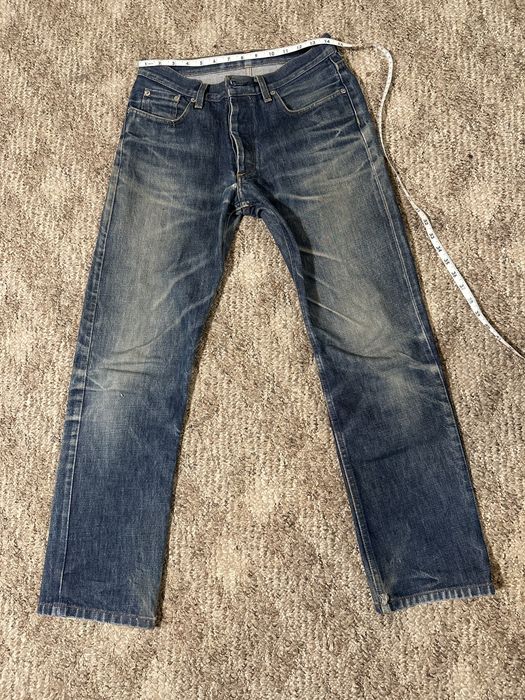 Vintage Helmut Lang 1998s vintage jean. Distressed. | Grailed