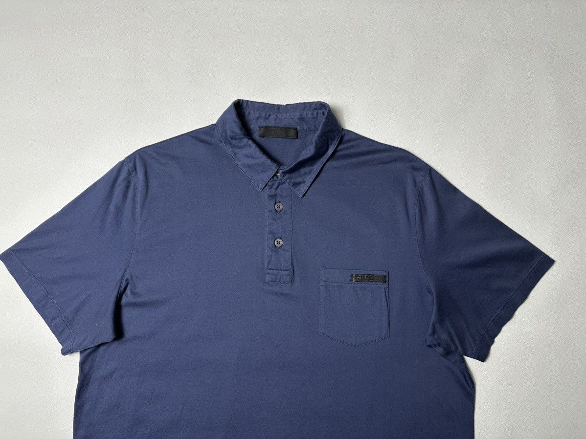 Prada Prada polo legit size L fits M mens mint 🤌🏼 Size US L / EU 52-54 / 3 - 2 Thumbnail