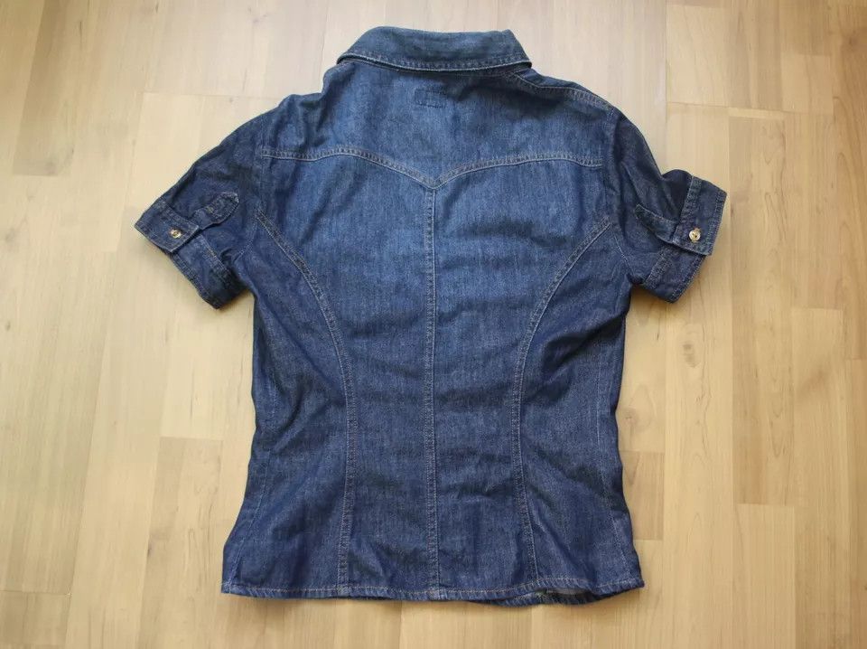 Dolce & Gabbana Dolce & Gabbana Denim short sleeved shirt womens Size M / US 6-8 / IT 42-44 - 5 Thumbnail