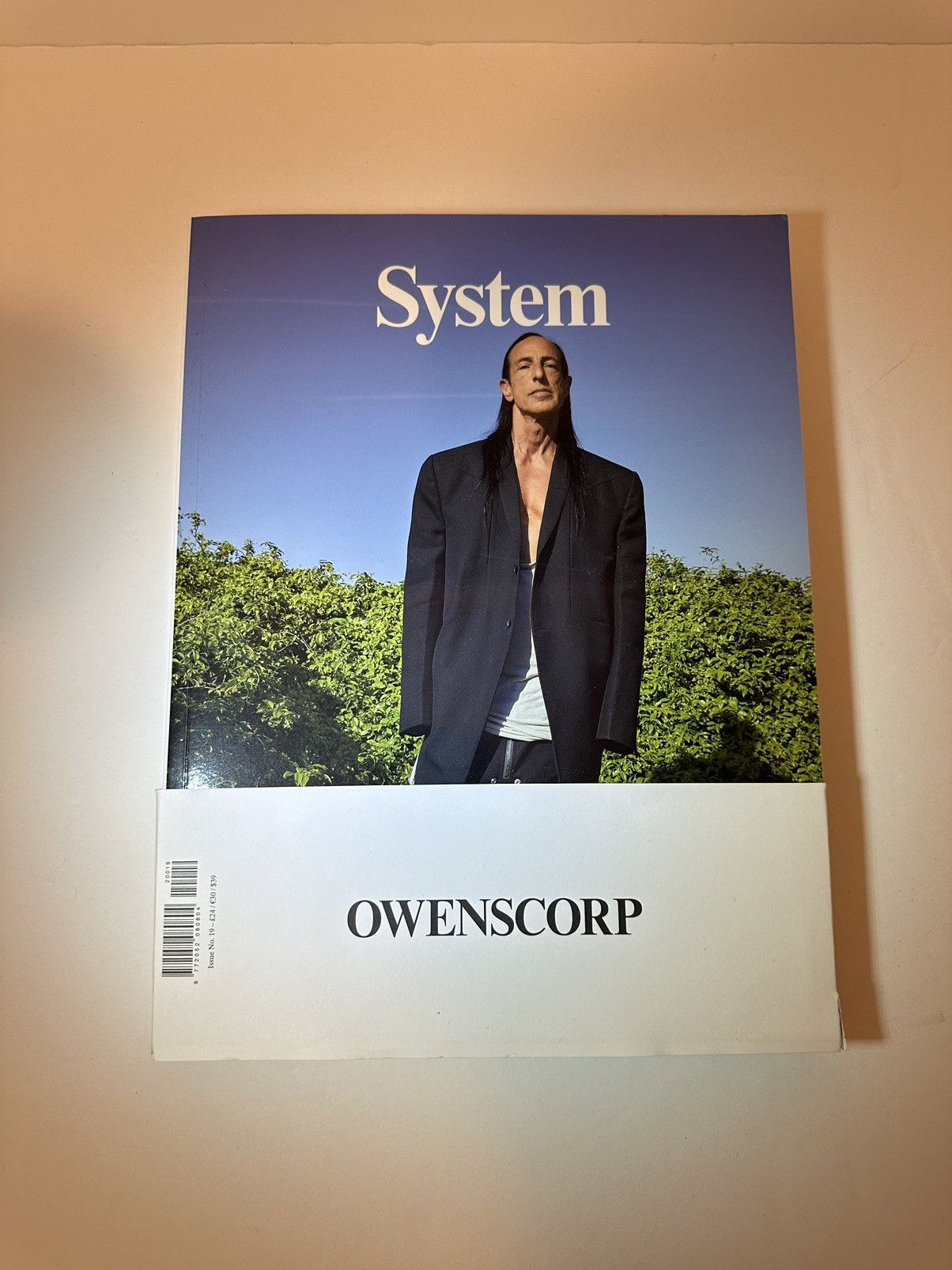 image of System Magazine Issue 19 Rick Owens Owenscorp, Men's