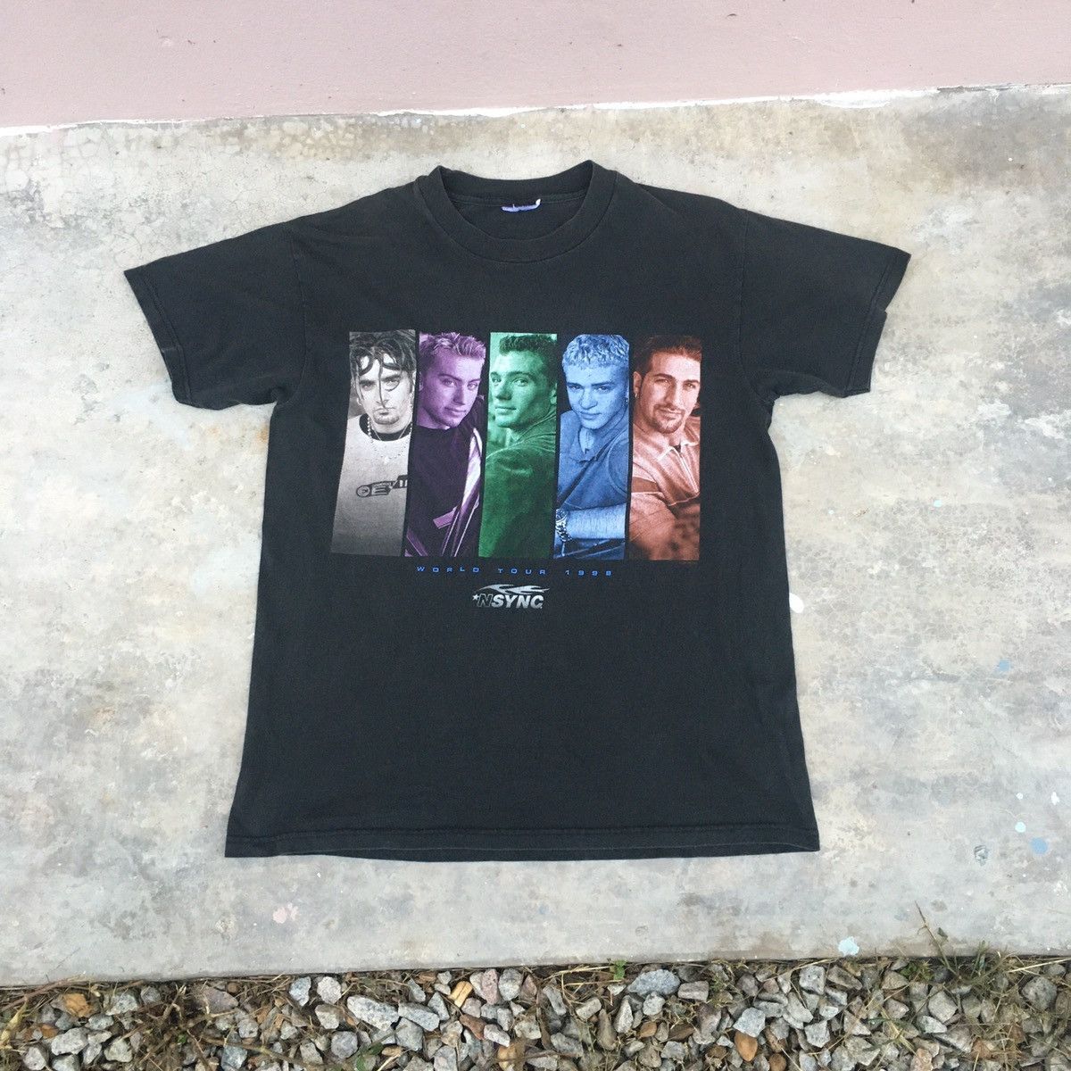 Band Tees × Vintage Vintage NSYNC WORLD TOUR 1998 Size US M / EU 48-50 / 2 - 1 Thumbnail