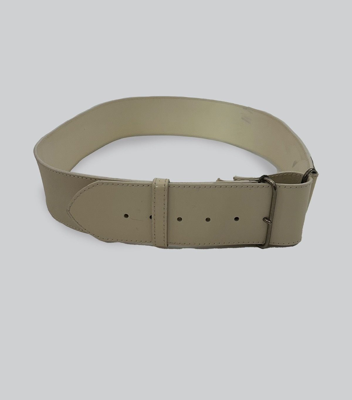 Dries Van Noten Medallion Buckled Leather Belt Size ONE SIZE - 1 Thumbnail