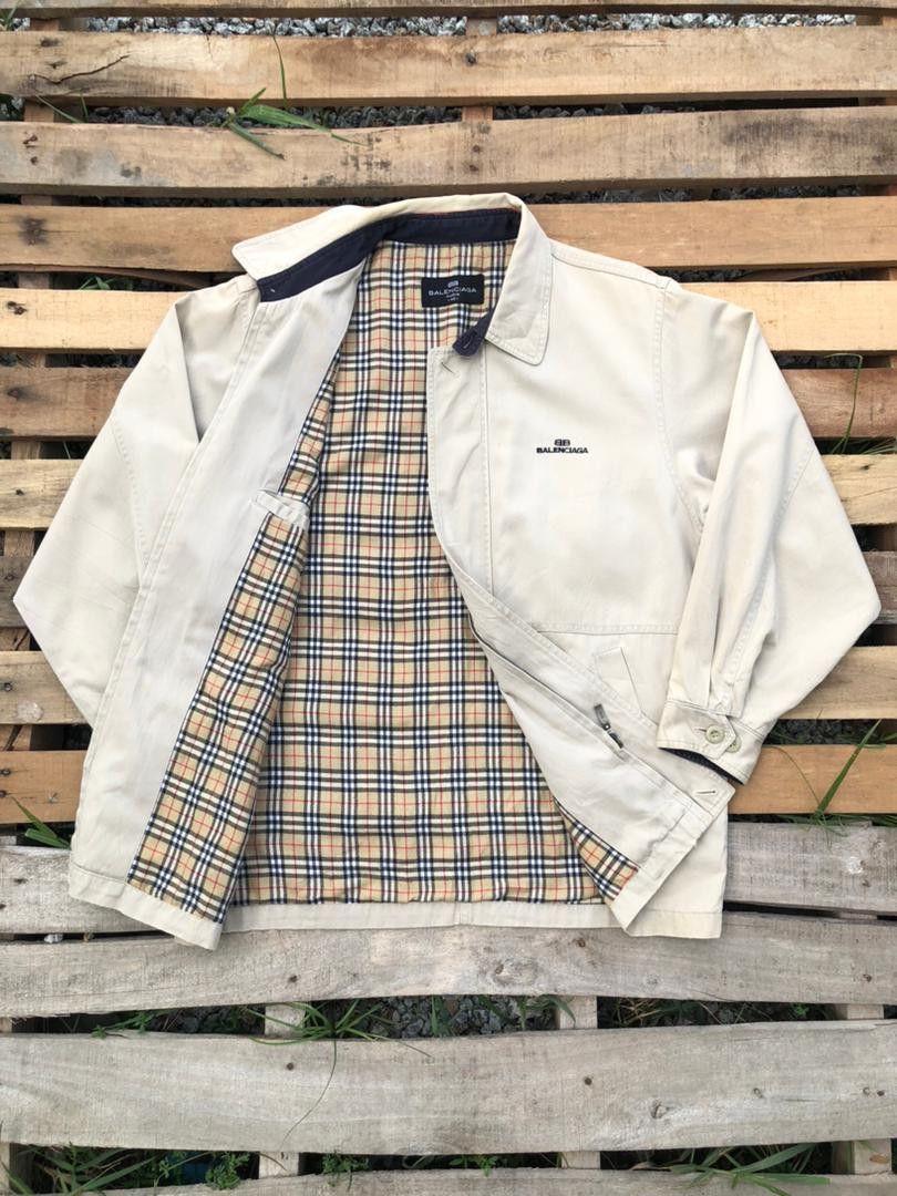 Vintage 1990s Vintage Balenciaga Paris Zipper Jacket Size US M / EU 48-50 / 2 - 1 Thumbnail