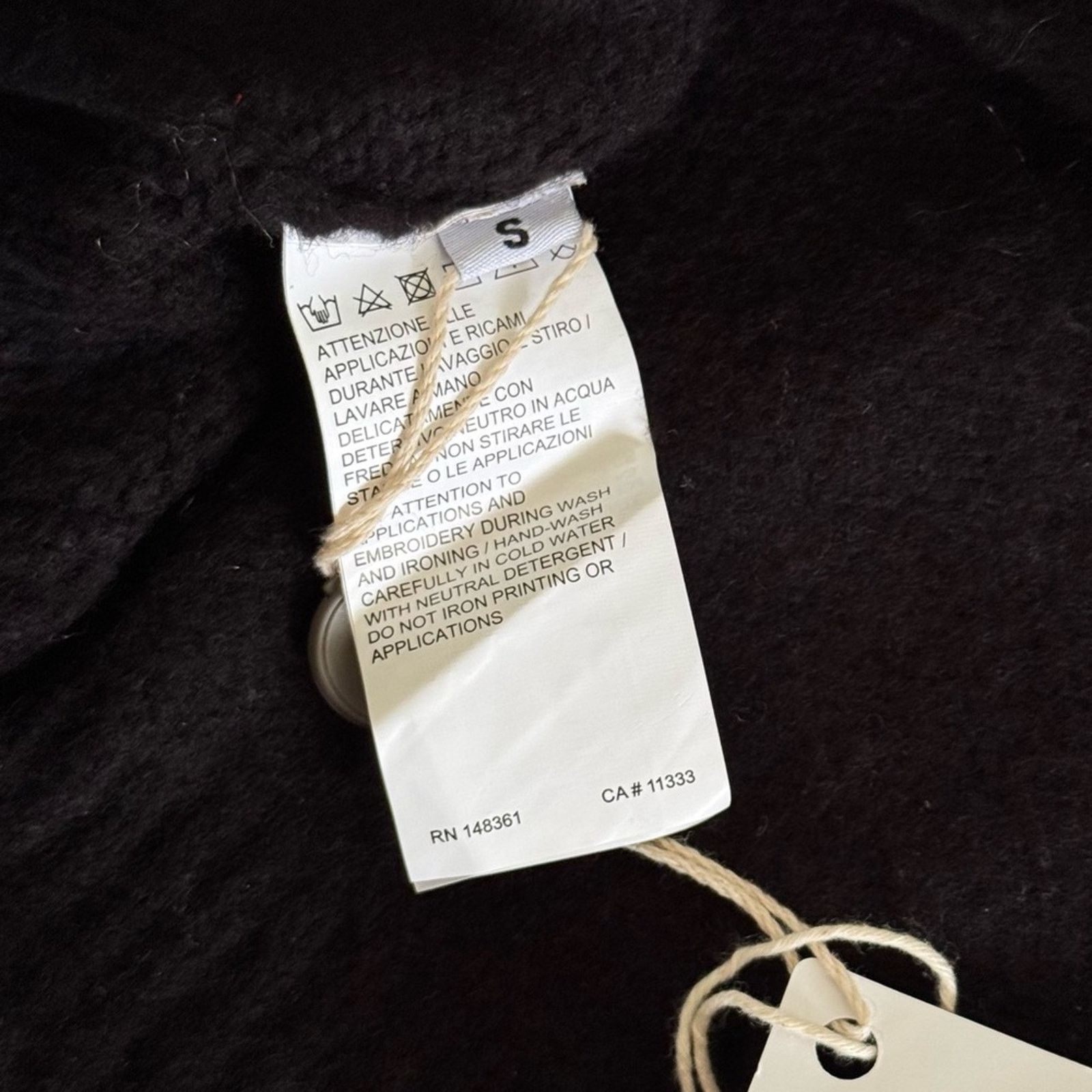 Pinko NWT! PINKO Boxy Pullover Black, Size S, MSRP. $357 Size S / US 4 / IT 40 - 6 Thumbnail