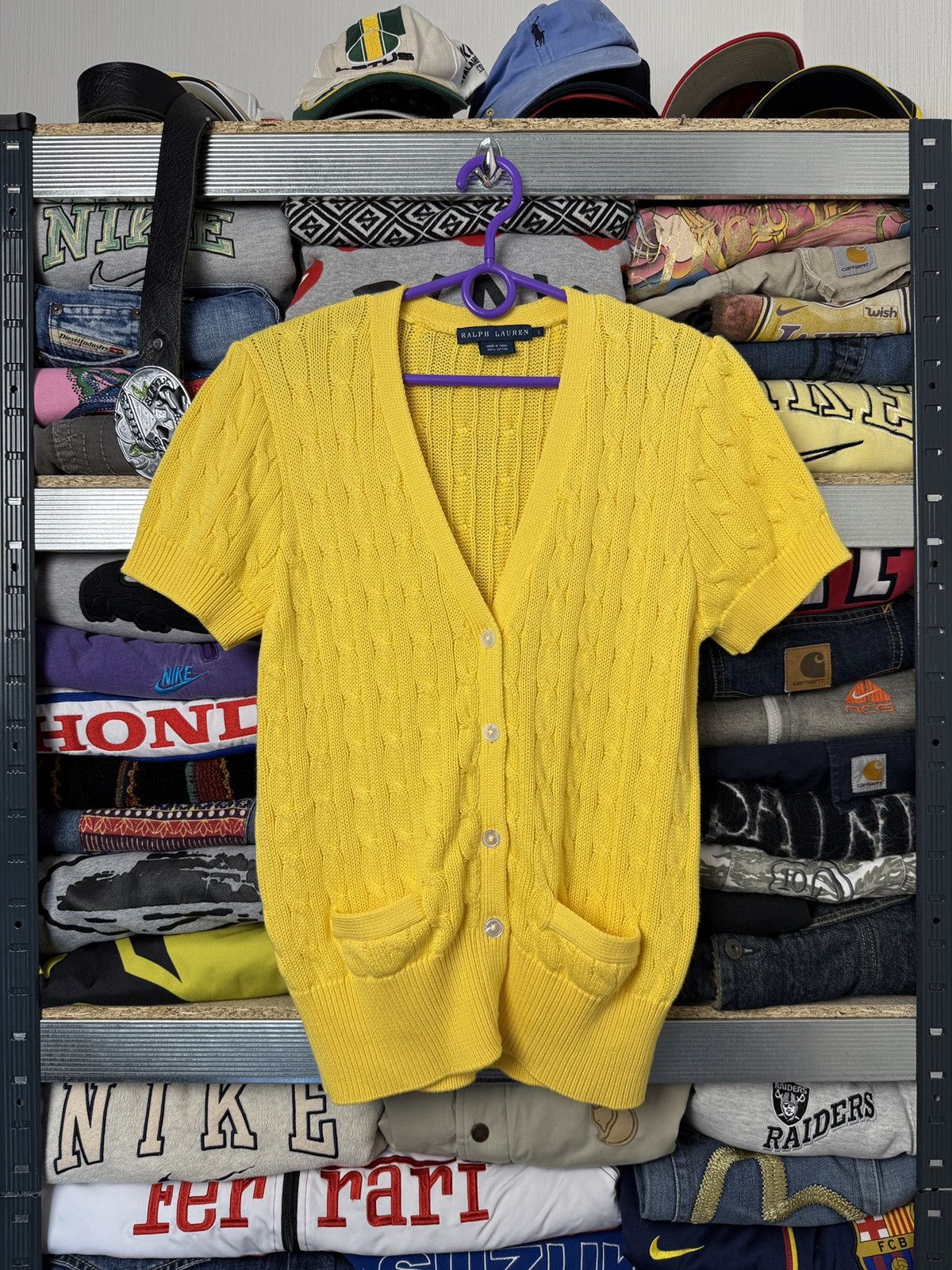 Polo Ralph Lauren Polo Ralph Lauren Cardigan Sweater Jumper Size L / US 10 / IT 46 - 1 Thumbnail