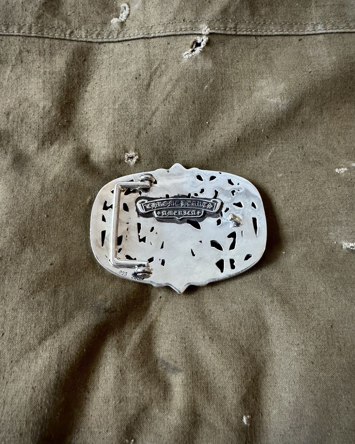 Chrome Hearts Chrome Hearts Cemetery Buckle Size ONE SIZE - 4 Thumbnail