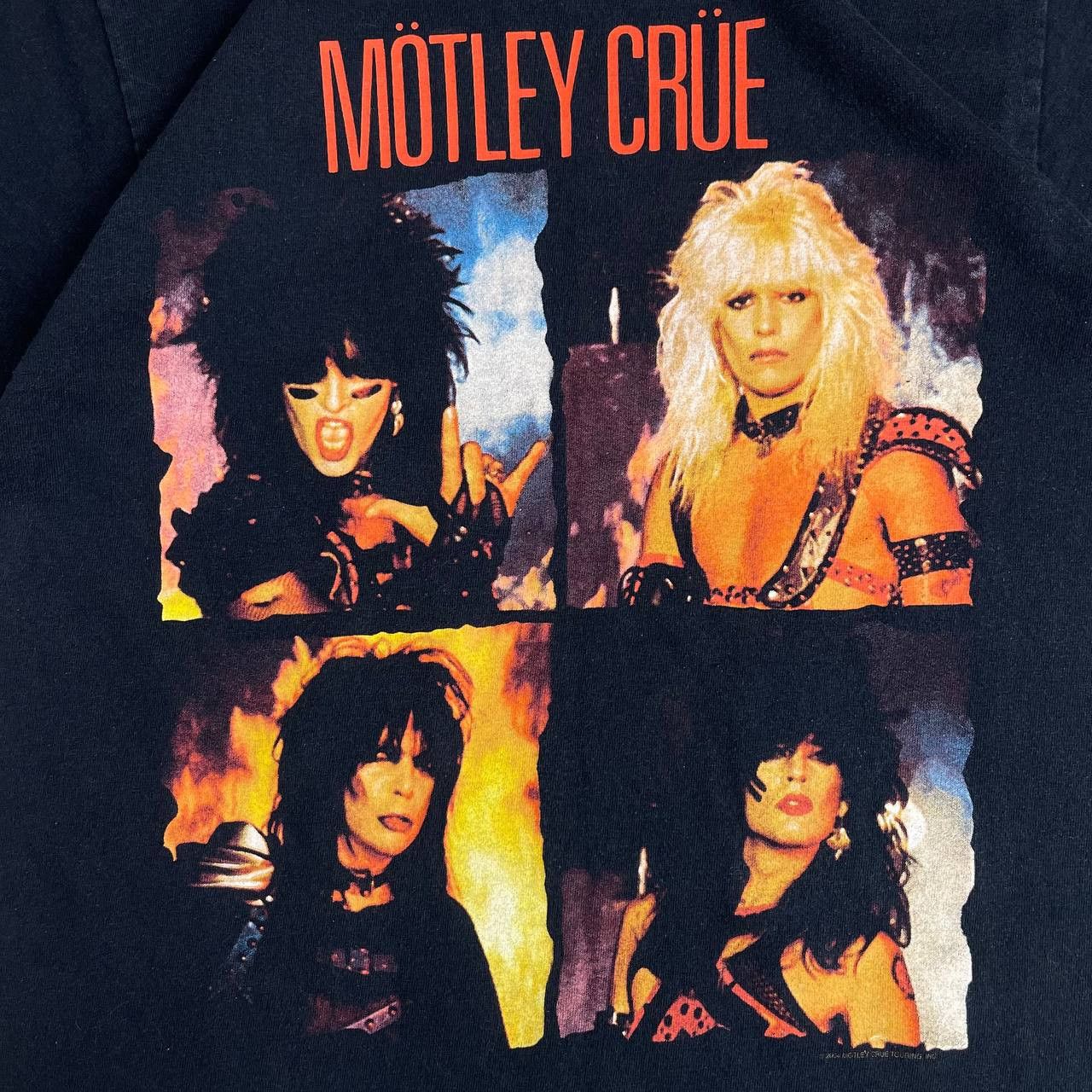 Vintage Band Tees × Vintage Mens Vintage Motley Crue T Shirt rock Size US M / EU 48-50 / 2 - 8 Thumbnail