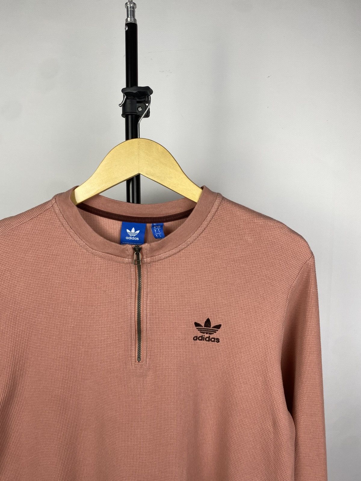 Adidas × Vintage Vintage 00s Adidas 1/4 Zip long sleeves sweatshirt Size US S / EU 44-46 / 1 - 2 Thumbnail
