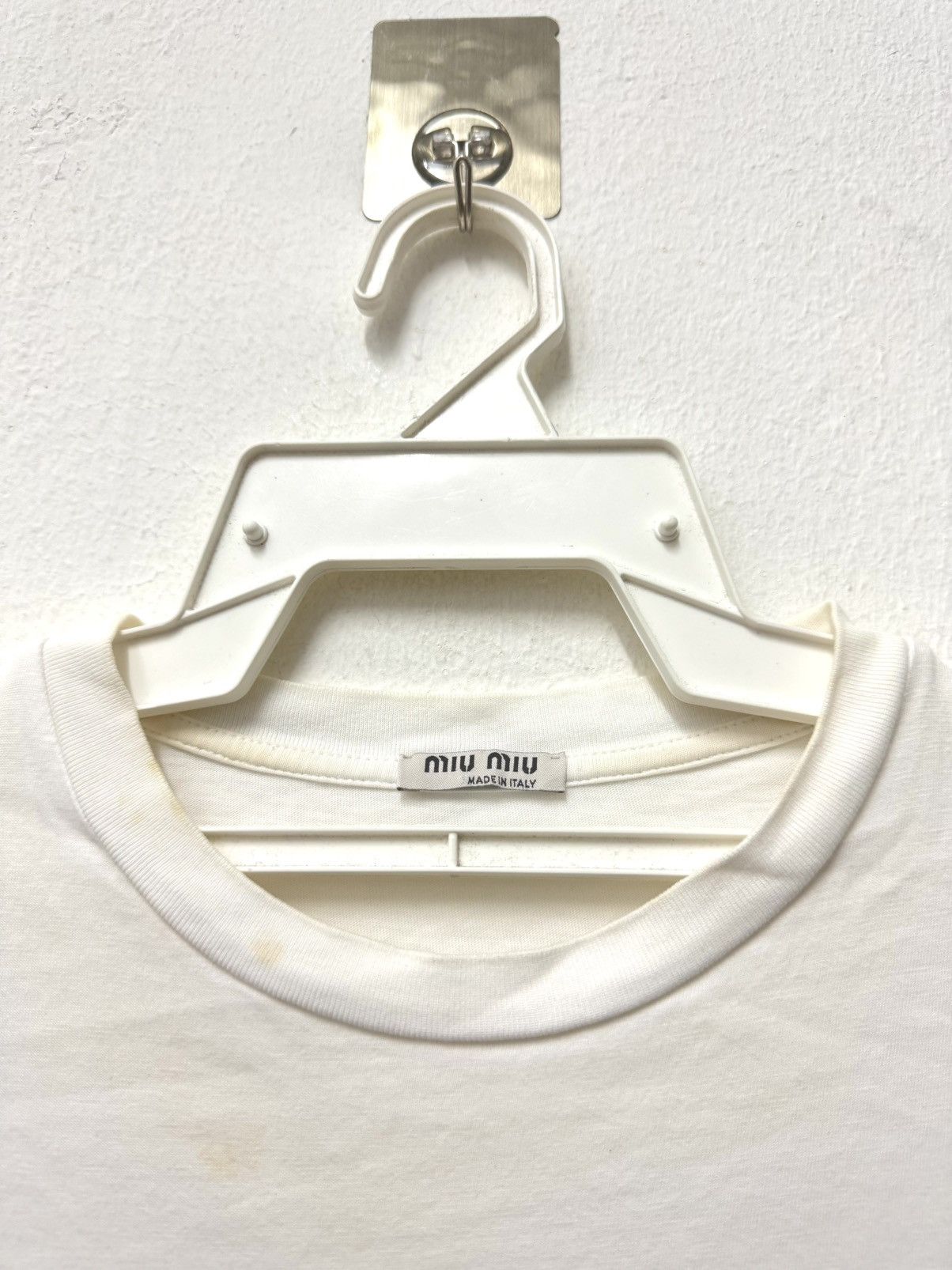 Miu Miu Miu Miu Logo Art Miow Miow Luxury T shirt Size US S / EU 44-46 / 1 - 2 Thumbnail