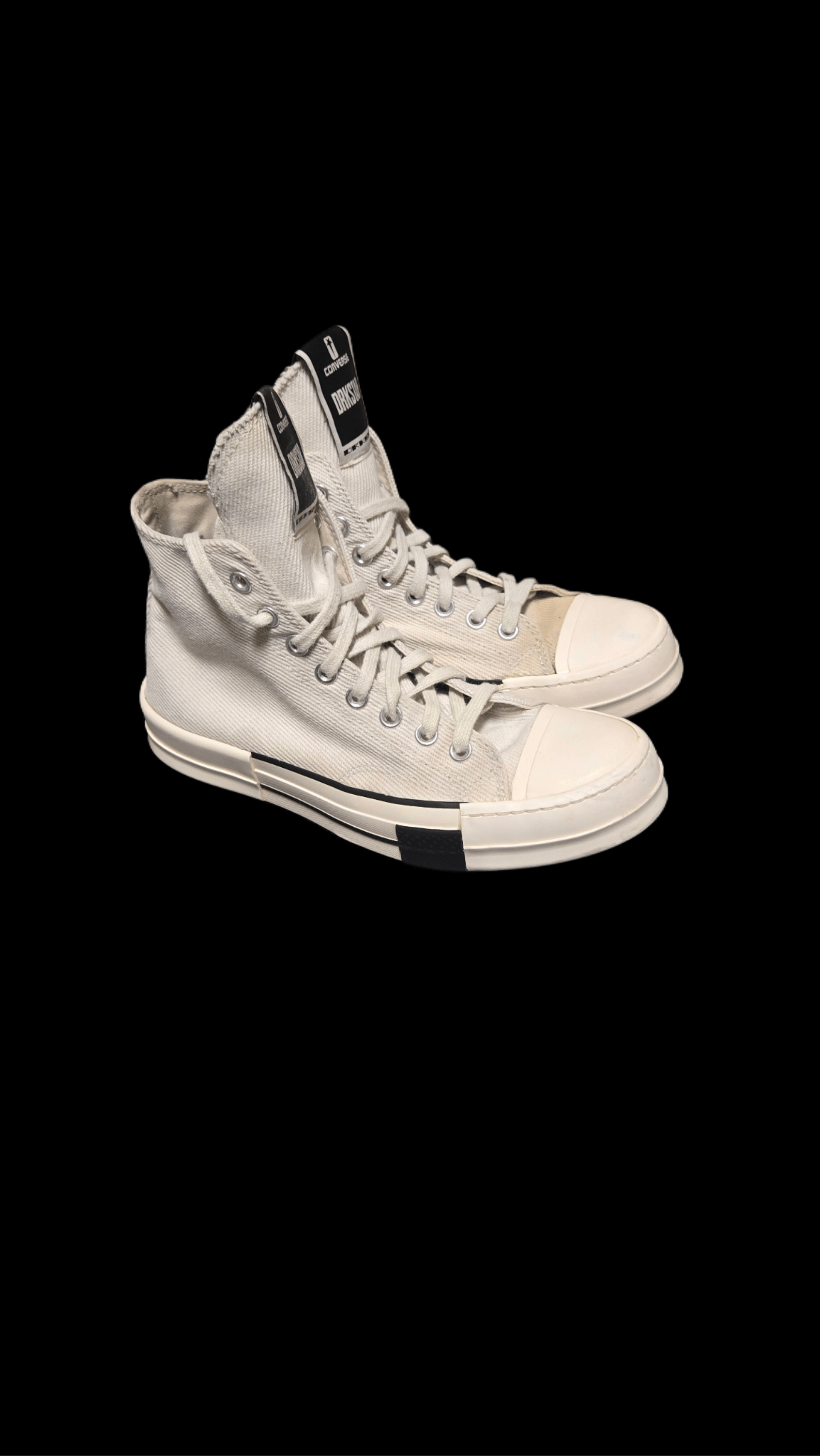 Rick Owens Rick Owens DRKSHDW x Converse DRKSTAR chuck 70 Size US 7.5 / EU 40-41 - 1 Thumbnail