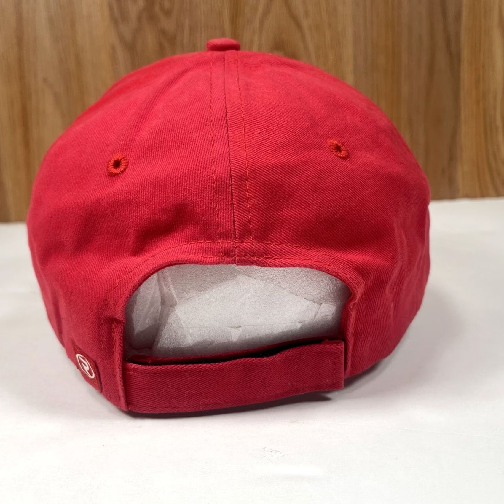 Vintage Richardson Bedford Boosters Adult Adjustable Baseball Hat Cap Red Cotton - Good Pre-Owned Condition - Size ONE SIZE - 5 Thumbnail