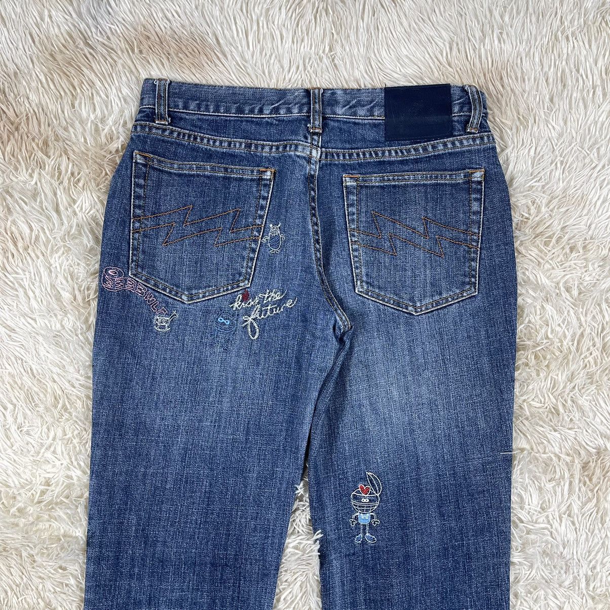 W&LT W&LT - Walter Van Beirendonck - Flared Denim Jeans Size 28" / US 6 / IT 42 - 5 Thumbnail