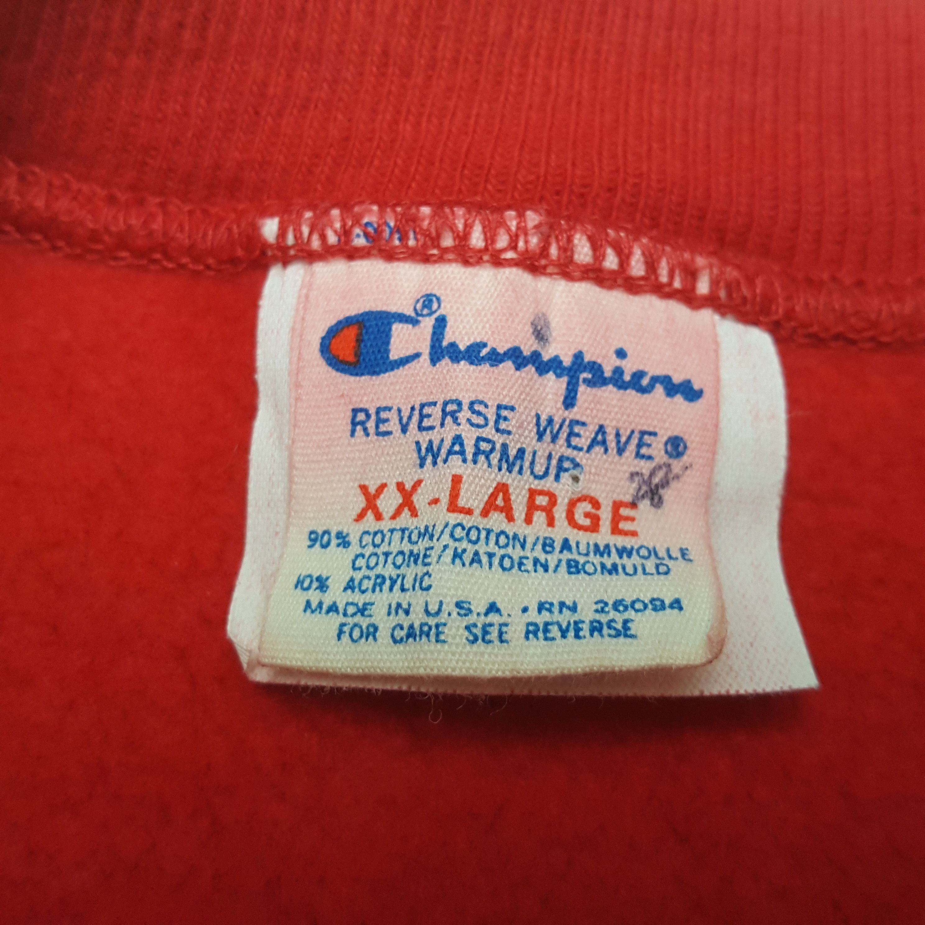 Champion × Vintage Vintage CHAMPION Reverse Weave Japan Style Sweatshirt C290N1 Size US L / EU 52-54 / 3 - 4 Thumbnail
