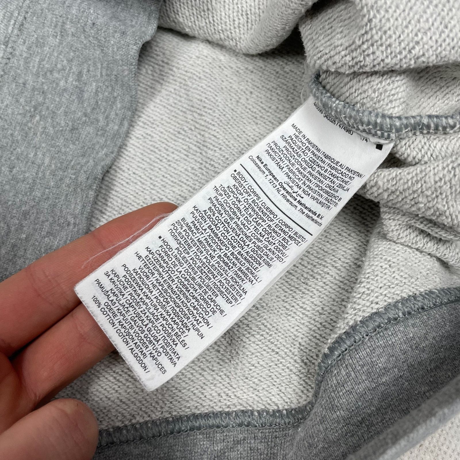 Nike Nike Sportswear Essential Women's Gray Swoosh Hoodie Medium Size M / US 6-8 / IT 42-44 - 9 Thumbnail