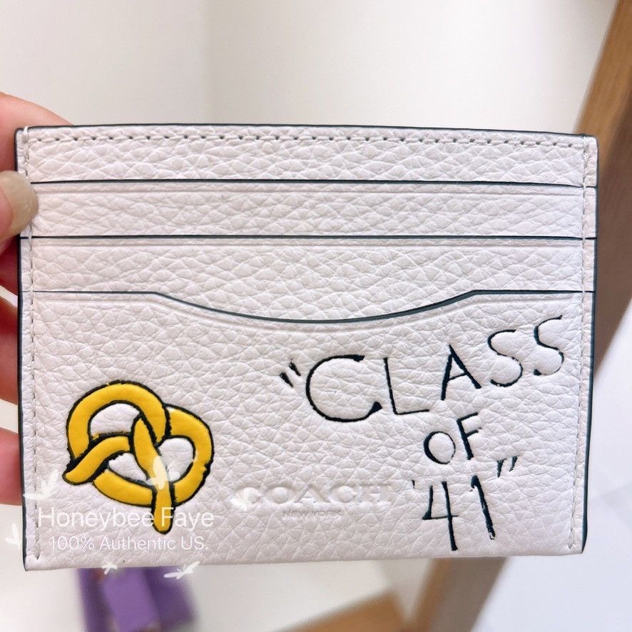 Coach Slim Id Card Case With Sketch Print CAJ48 Size ONE SIZE - 3 Thumbnail