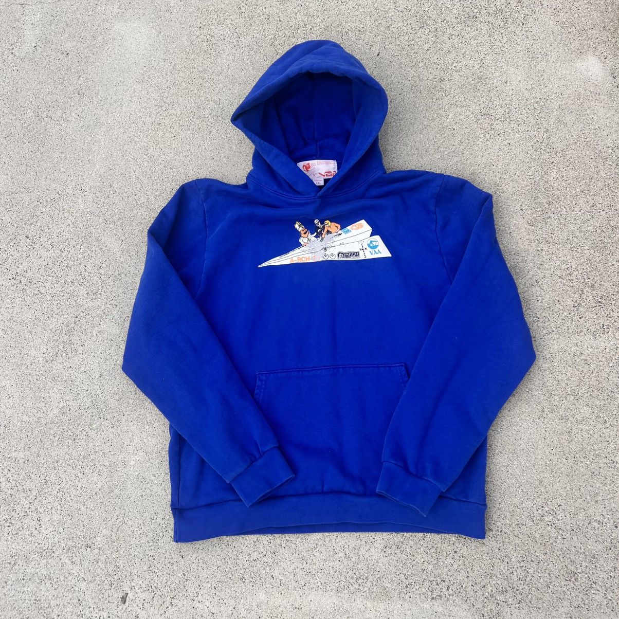 Travis Scott × Virgil Abloh Virgil Abloh Cactus Jack x ARCH Paper Plane Hoodie Size US XXL / EU 58 / 5 - 8 Thumbnail